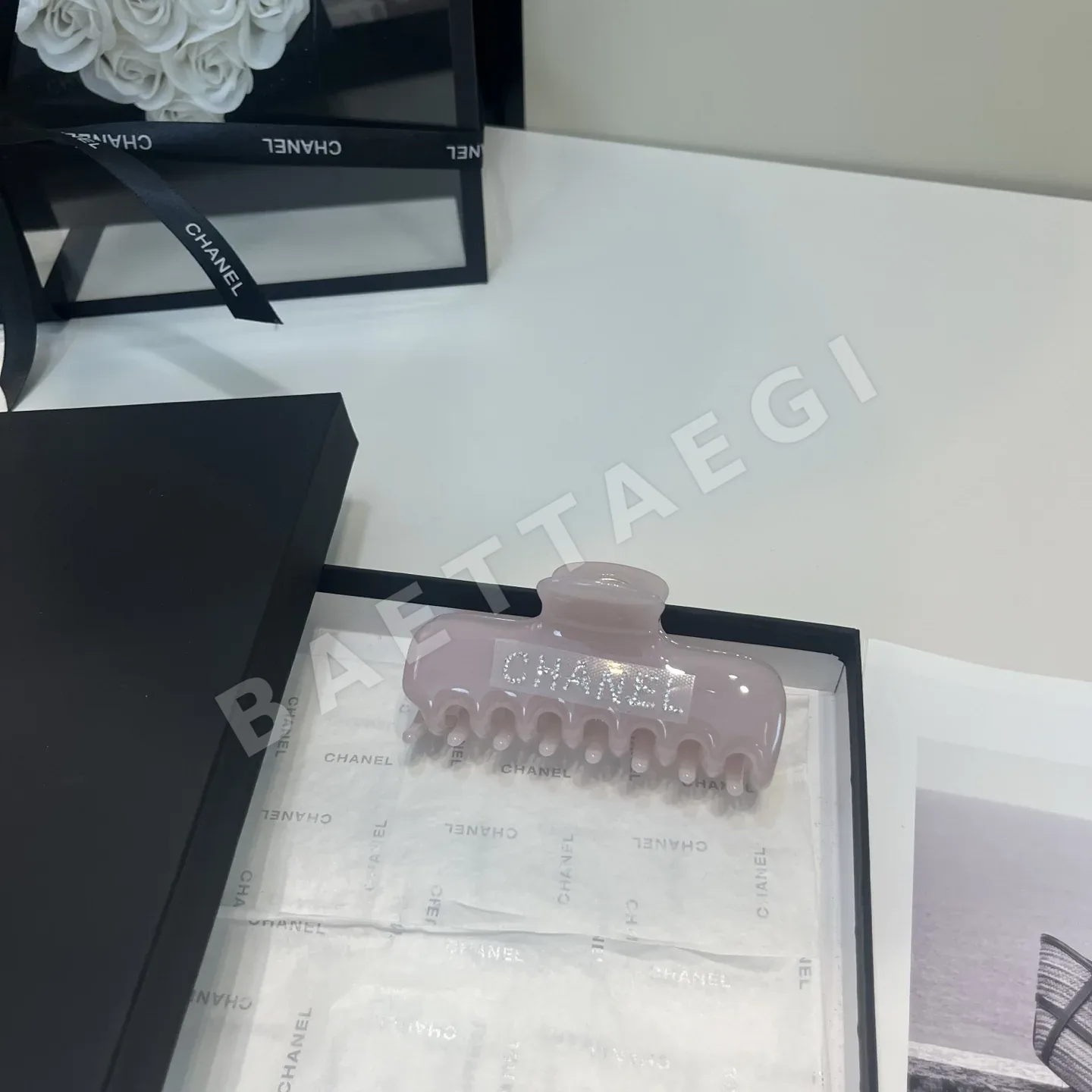 샤넬 미니 헤어 클립 상세 이미지 5