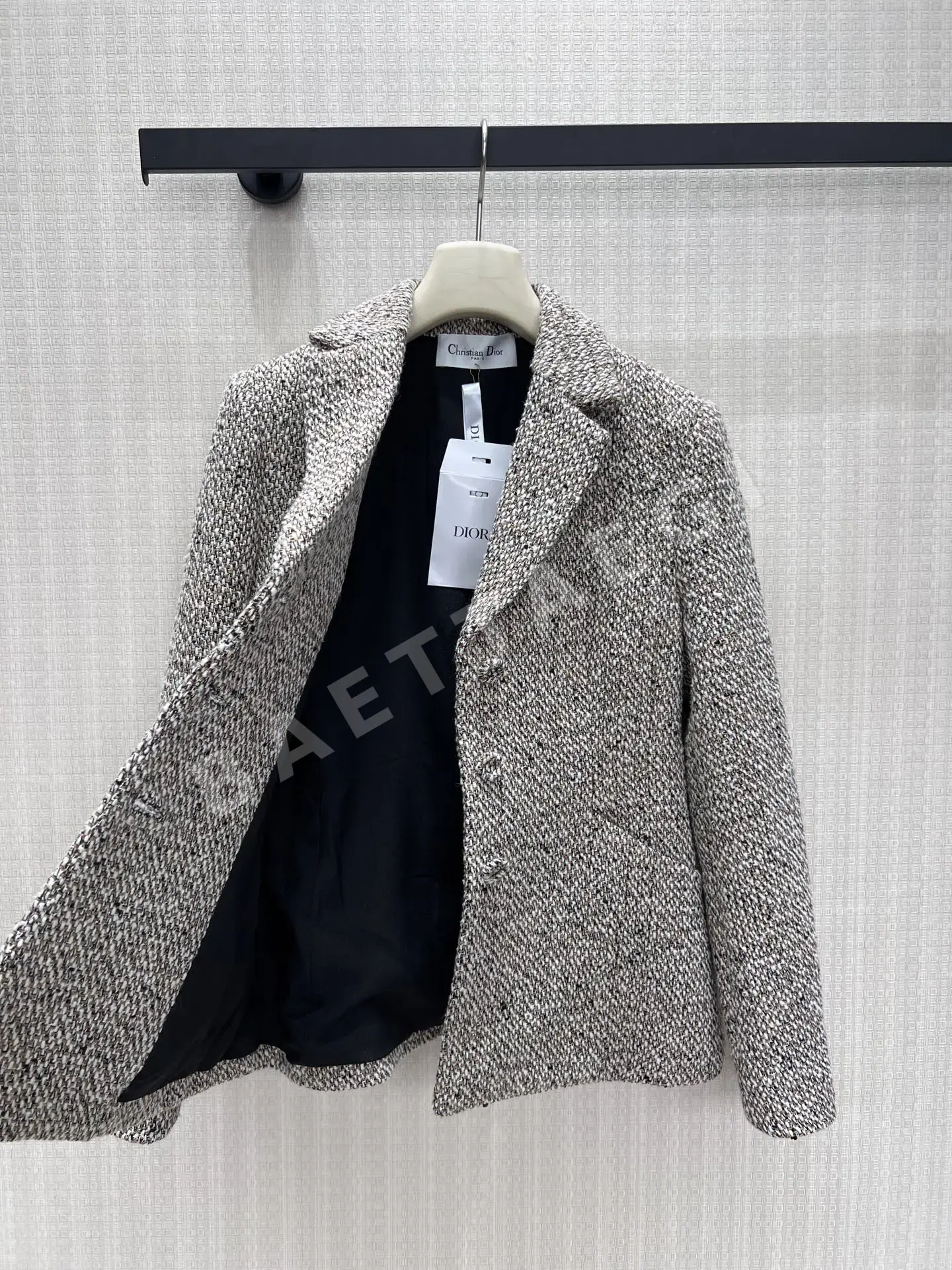 디올 트위드 피시테일 여성 자켓 상세 이미지 2