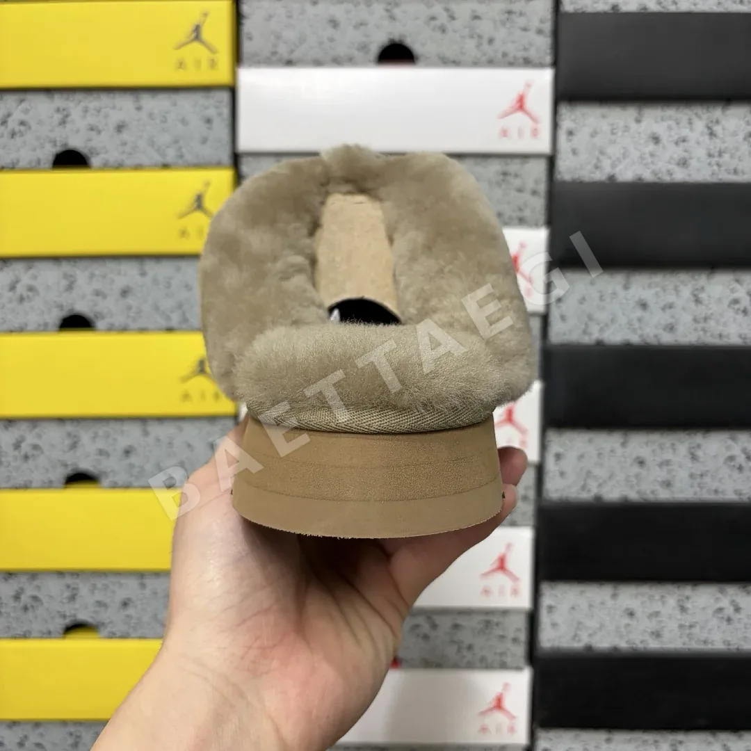어그 [TOP] 브라운 208918 UGG Disquette Slipper 3cm -2550 상세 이미지 5