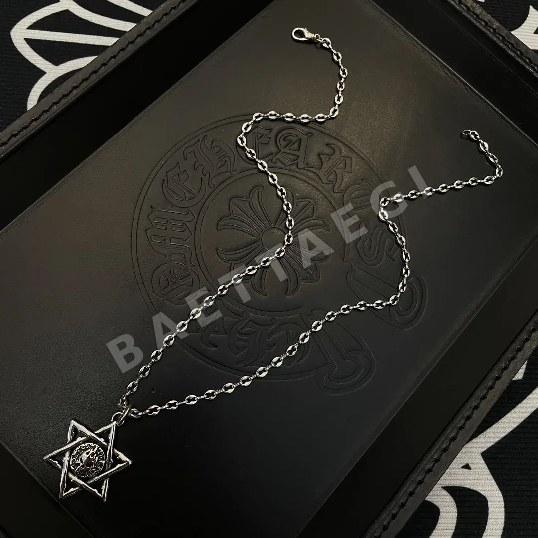 크롬하츠 육각형 펜던트 목걸이 상세 이미지 6