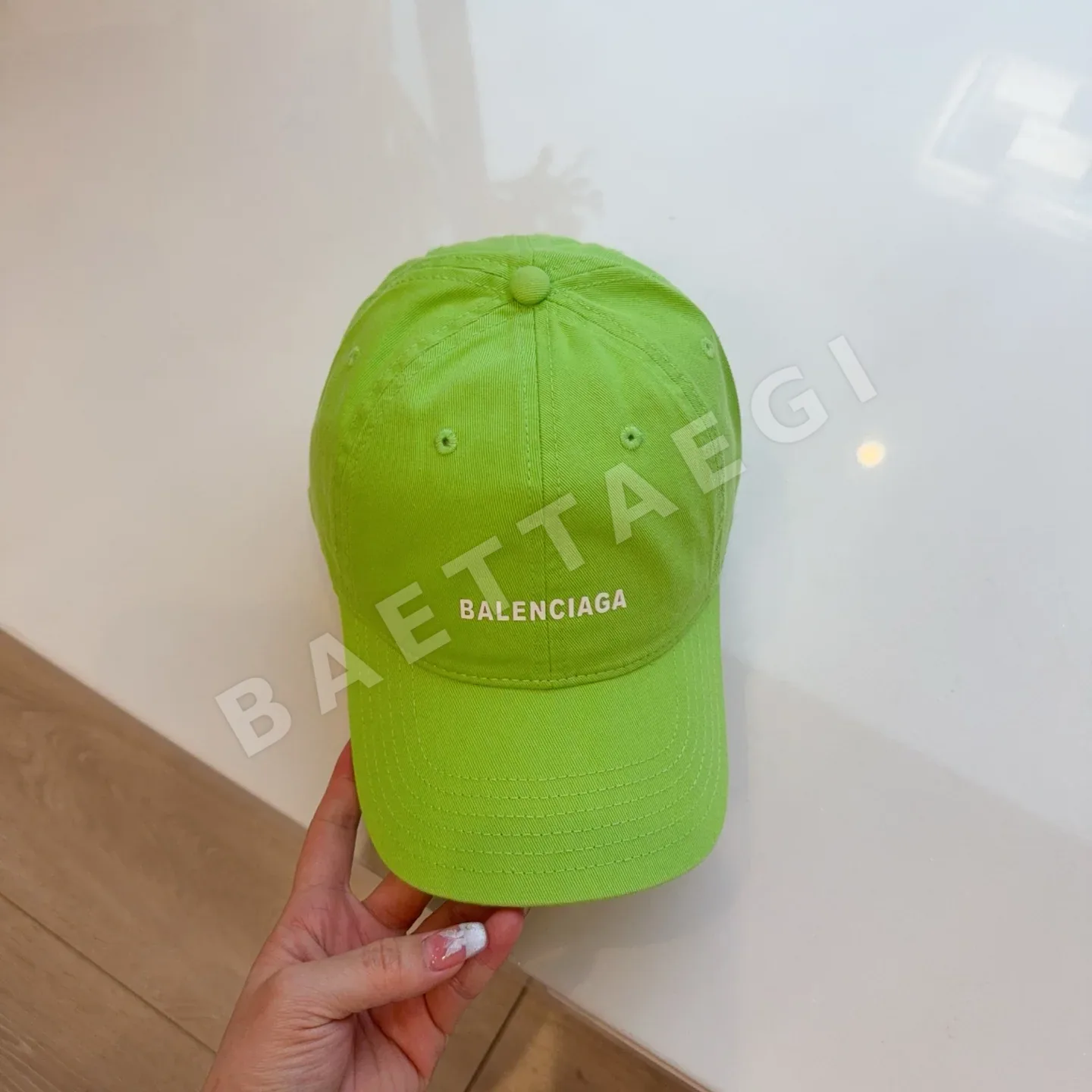 발렌시아가 코튼 봄여름 야구모자 상세 이미지 2