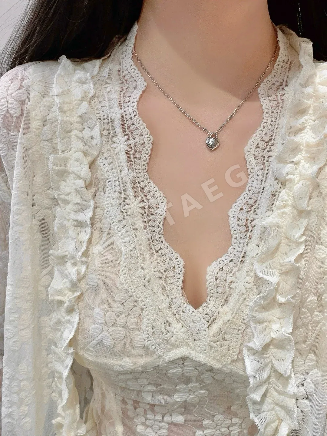 티파니 리턴 투 더블 하트 태그 미니 목걸이 상세 이미지 8