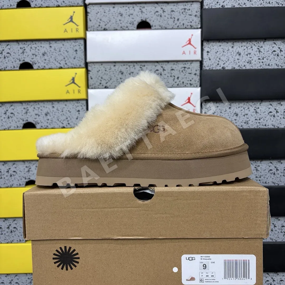어그 [TOP] 208919 UGG Disquette Slipper Chestnut 3cm -2550 상세 이미지 1