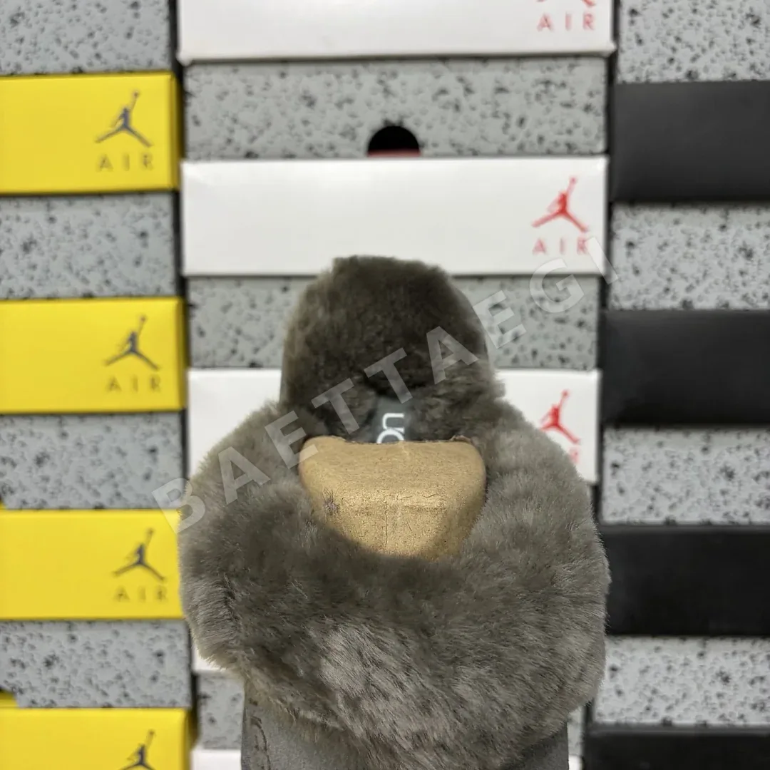 어그 [TOP] 그레이 208920 UGG Disquette Slipper Charcoal 3cm -2550 상세 이미지 5