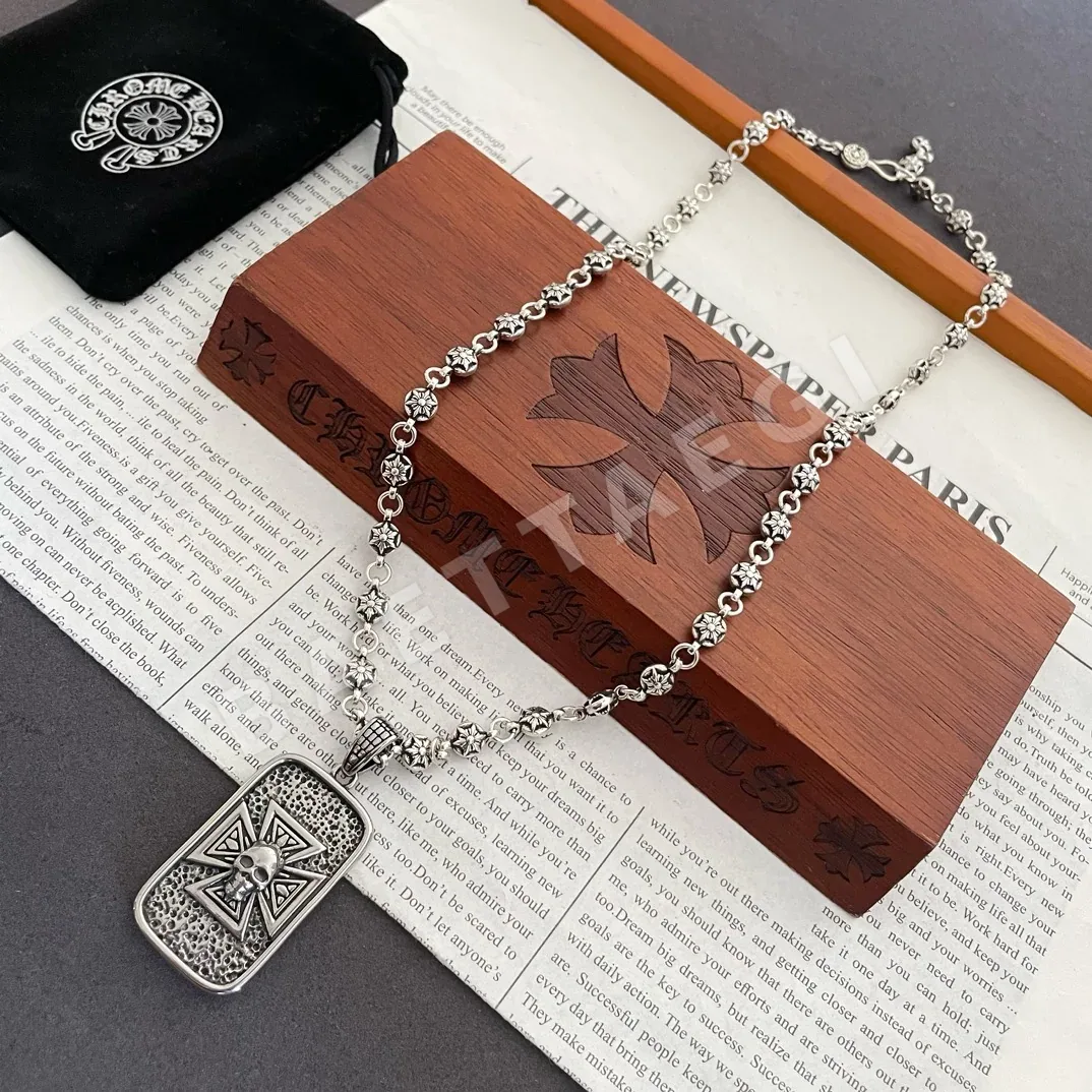 크롬하츠 헥사그램 크로스 태그 목걸이 상세 이미지 7
