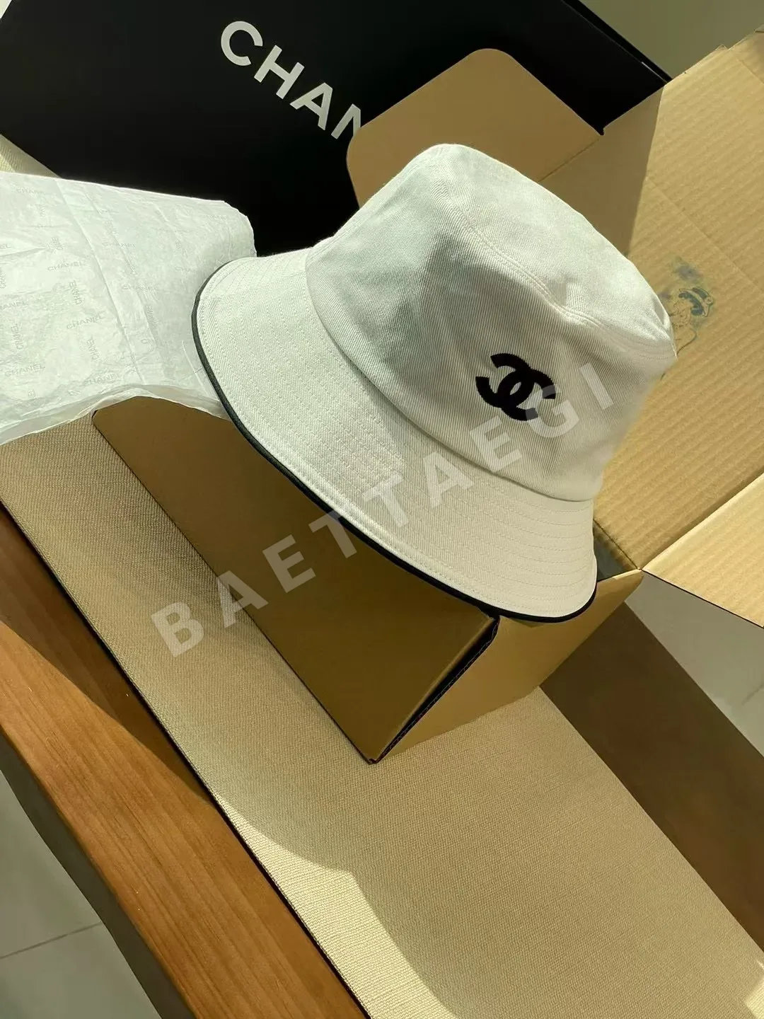 샤넬 피셔맨 햇 모자 82593