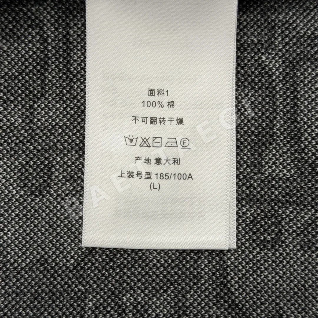 디올 오블리크 프린트 남성 반팔 티셔츠 상세 이미지 9