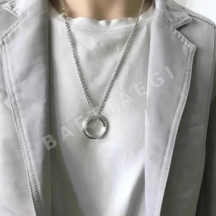 크롬하츠 원형 펜던트 목걸이 상세 이미지 4