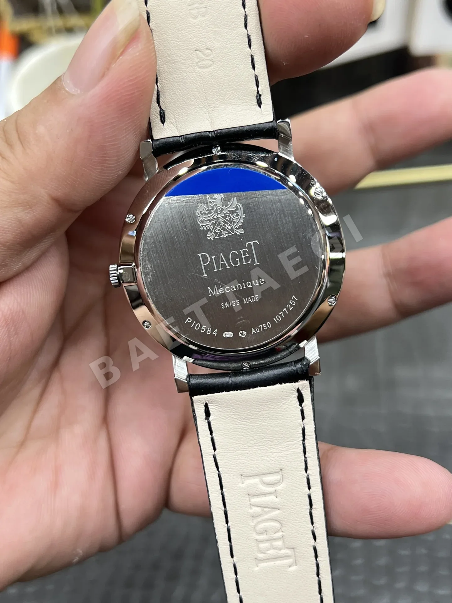 피아제 알티플라노 MKS 공장 초박형 9039 오토매틱 남성 시계 레플리카 45324 Piaget 상세 이미지 7