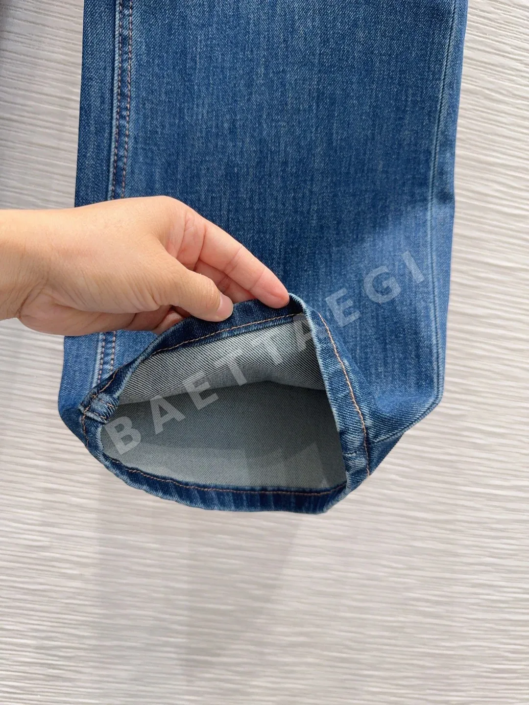 생로랑 3D 테일러드 핏 여성 바지 상세 이미지 5