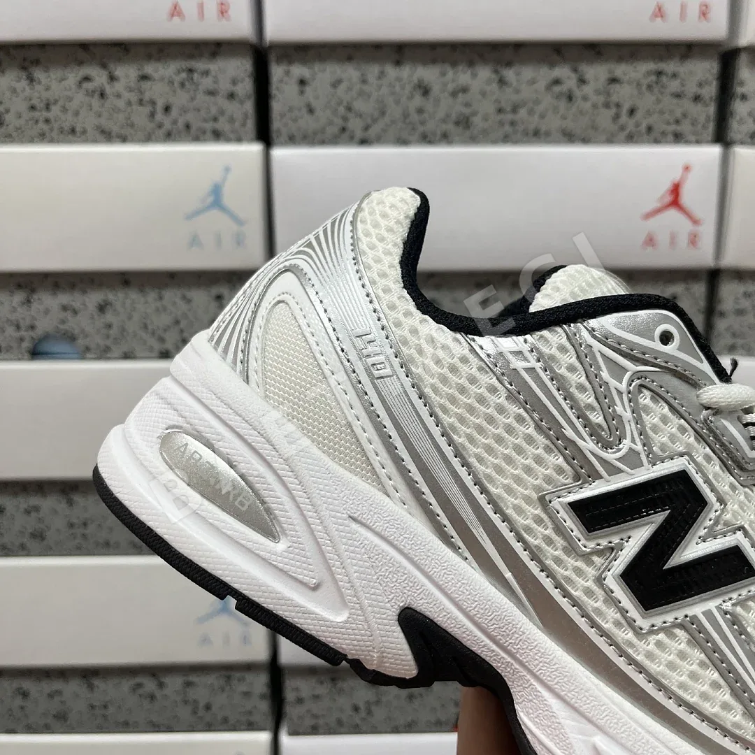 뉴발란스 [XY] 740 U740NW2 202068 New Balance 740 White Silver Metallic Navy 상세 이미지 6
