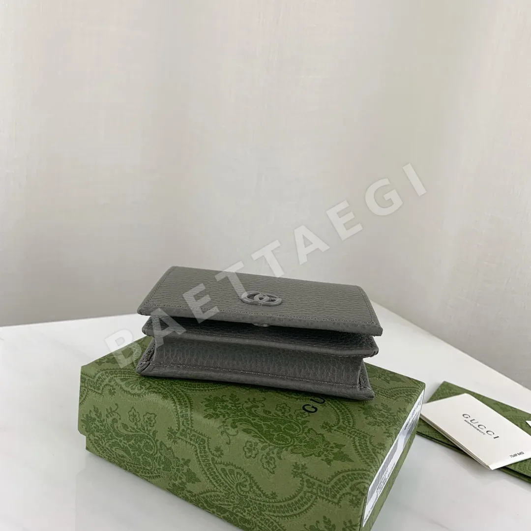 구찌 GG 마몬트 카드 지갑 그레이 상세 이미지 7