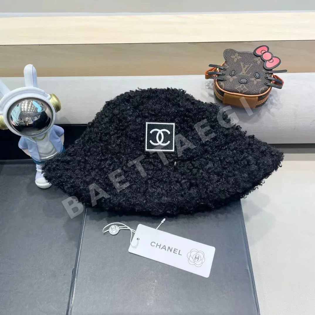 샤넬 버킷햇 양모 모자 185591