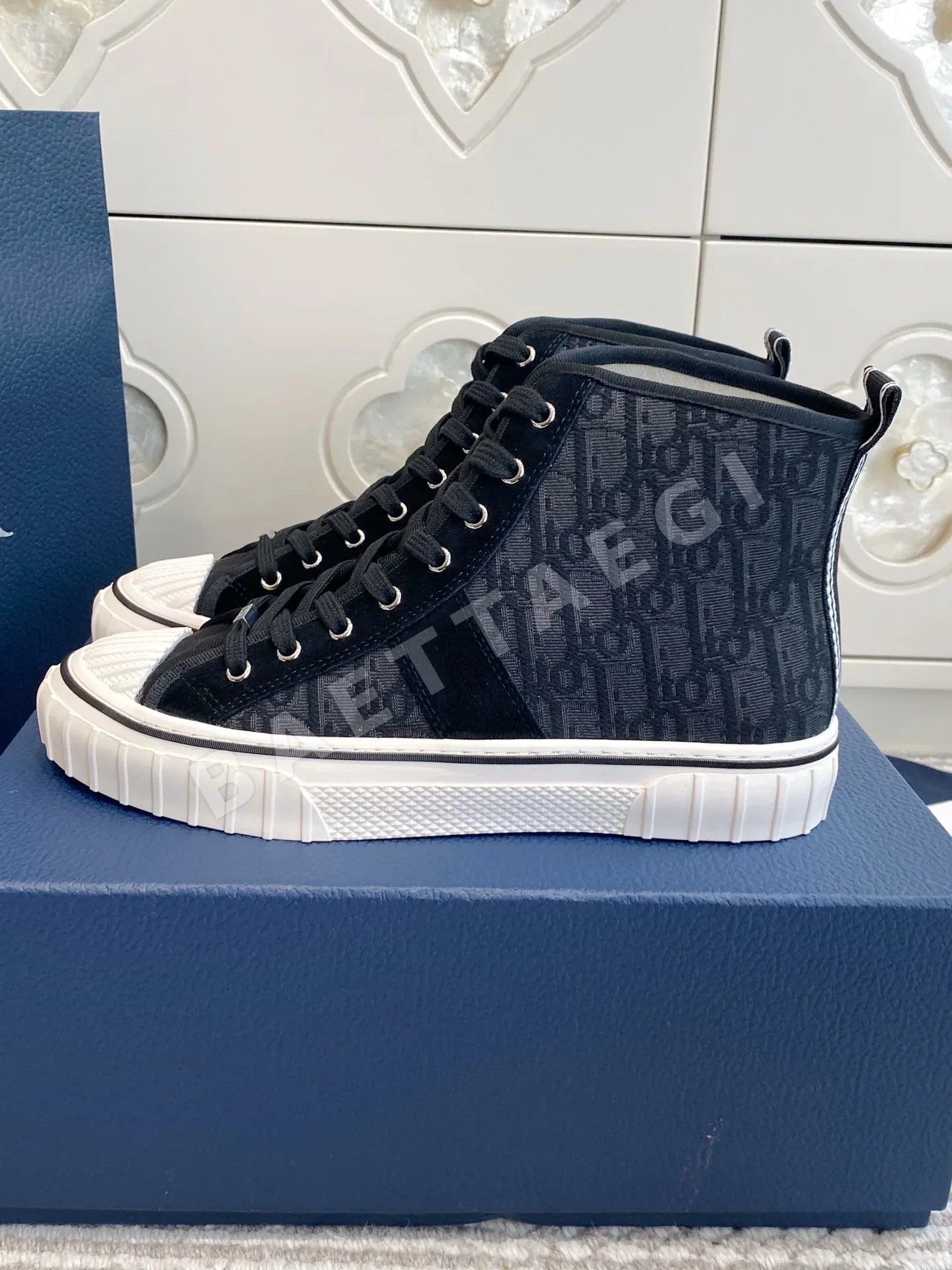 디올 후퍼 하이탑 스니커즈 상세 이미지 2