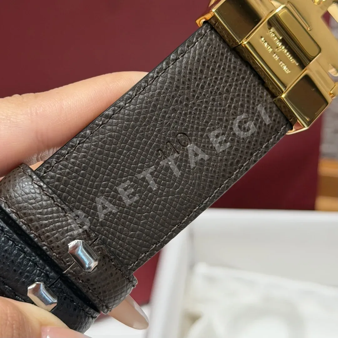 페레가모 JD350 간치니 양면 조절 벨트 35mm 상세 이미지 7