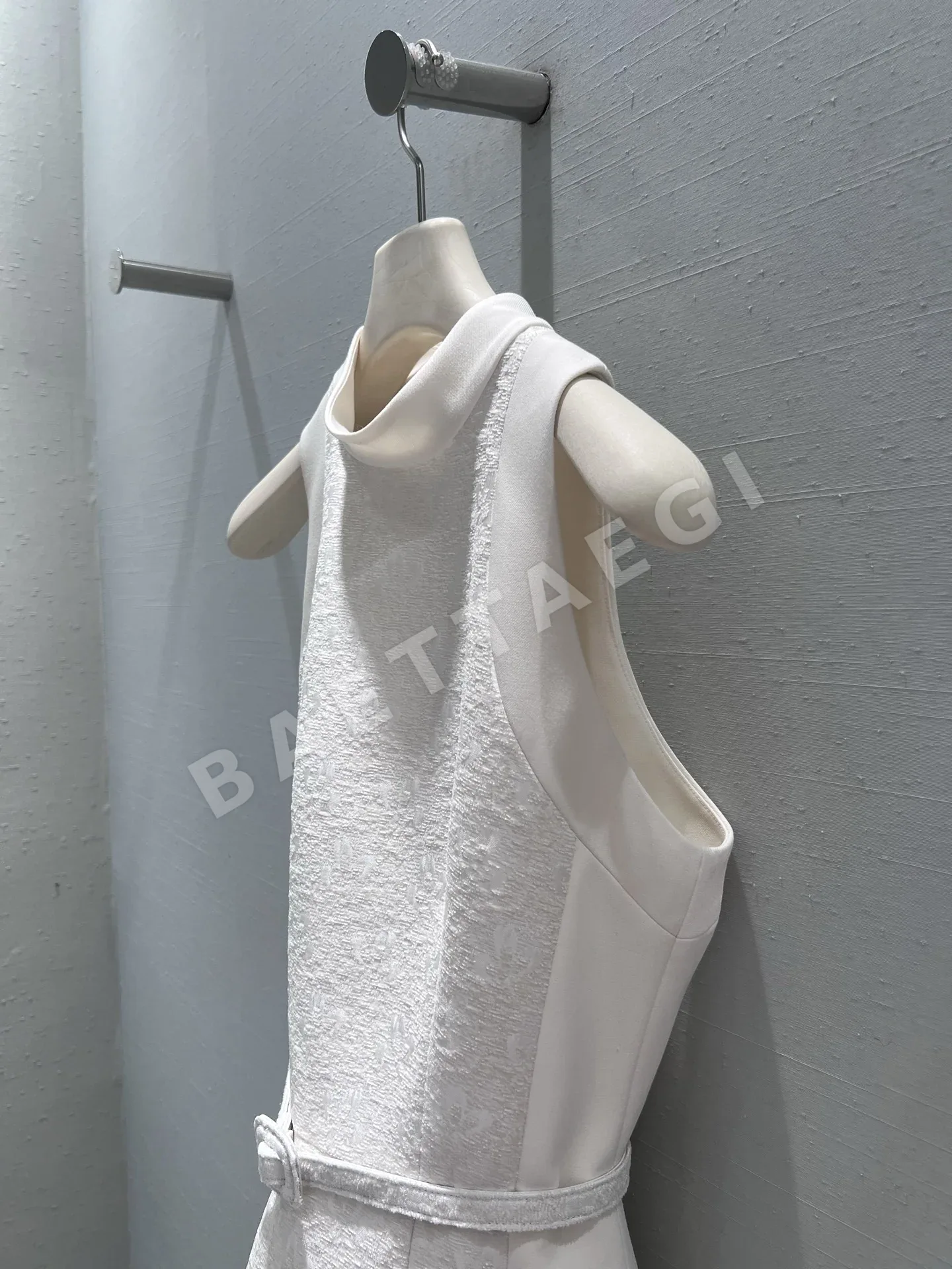 샤넬 여성 벨트 A라인 플레어 민 원피스 레플리카 상세 이미지 5