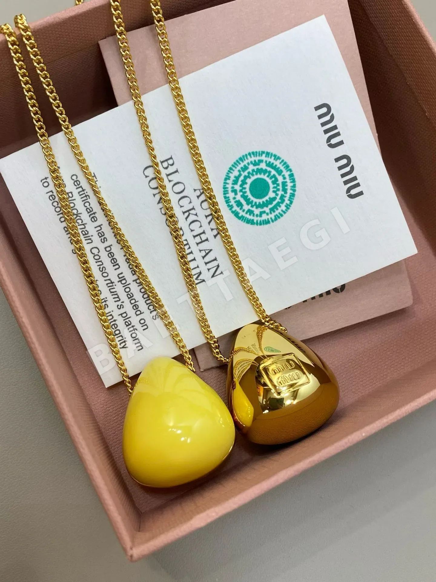 미우미우 목걸이 60959 Miu Miu Necklace 상세 이미지 5