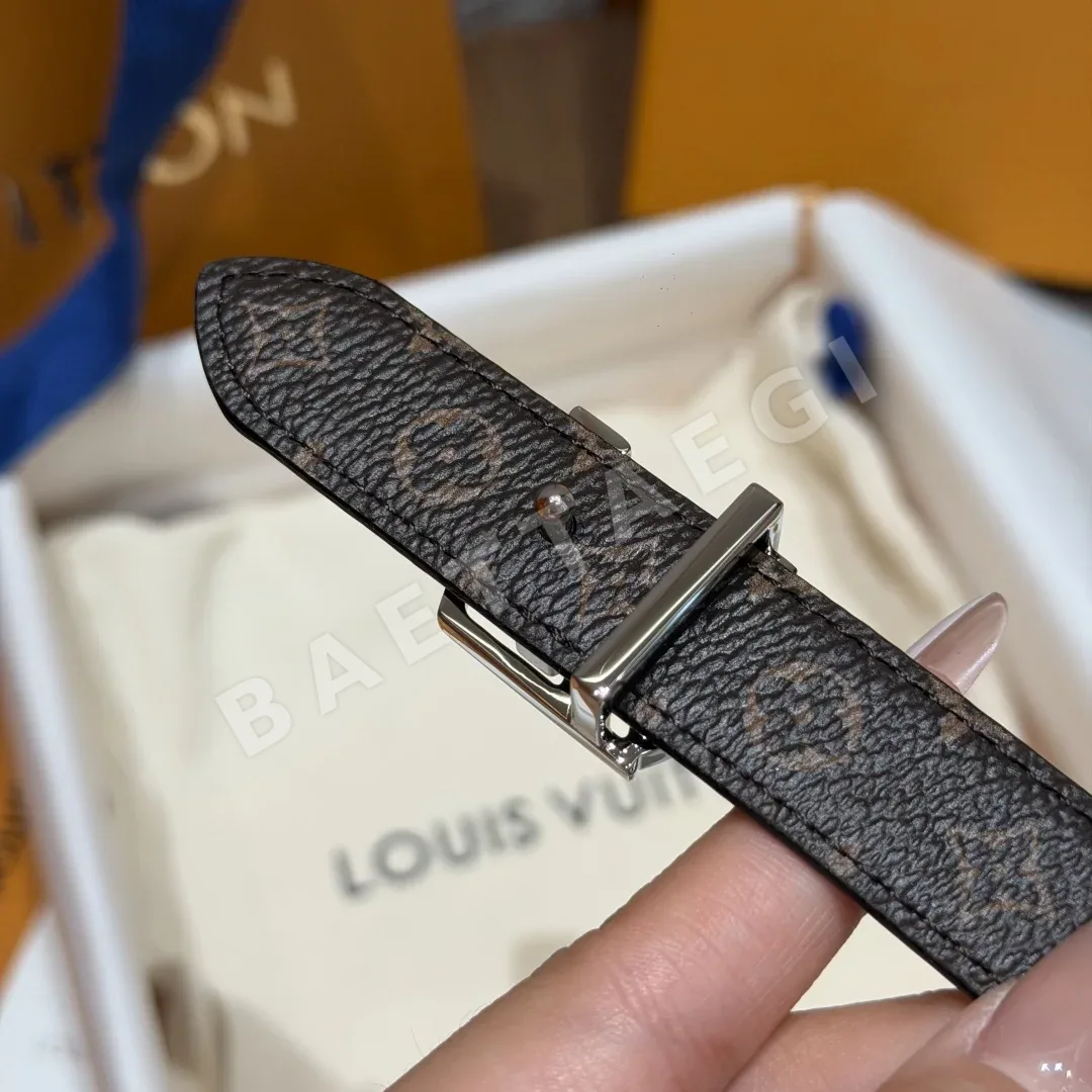 루이비통 블룸 20mm 리버시블 소가죽 벨트 상세 이미지 7