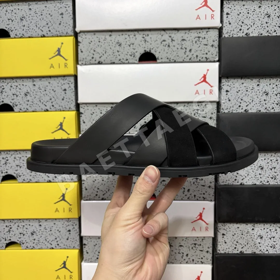 에르메스 [YX] 블랙 205757 Hermes Chypre Sandal 상세 이미지 4