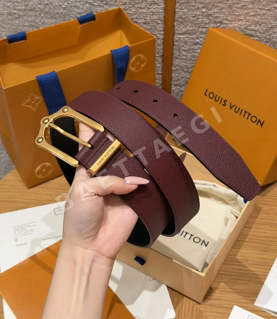 루이비통 프록 35mm 리버시블 벨트 상세 이미지 2