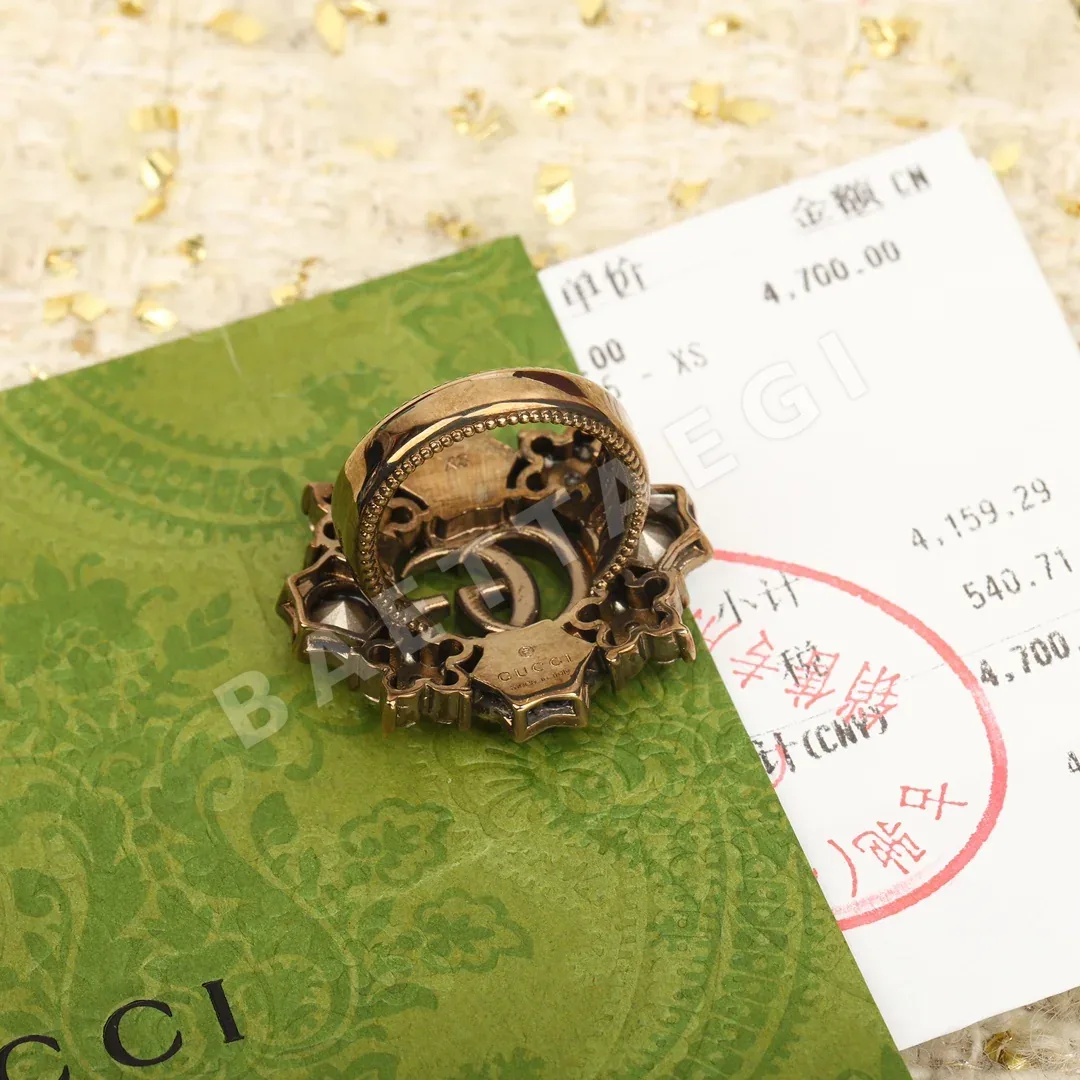 구찌 더블 G 다이아몬드 반지 상세 이미지 7