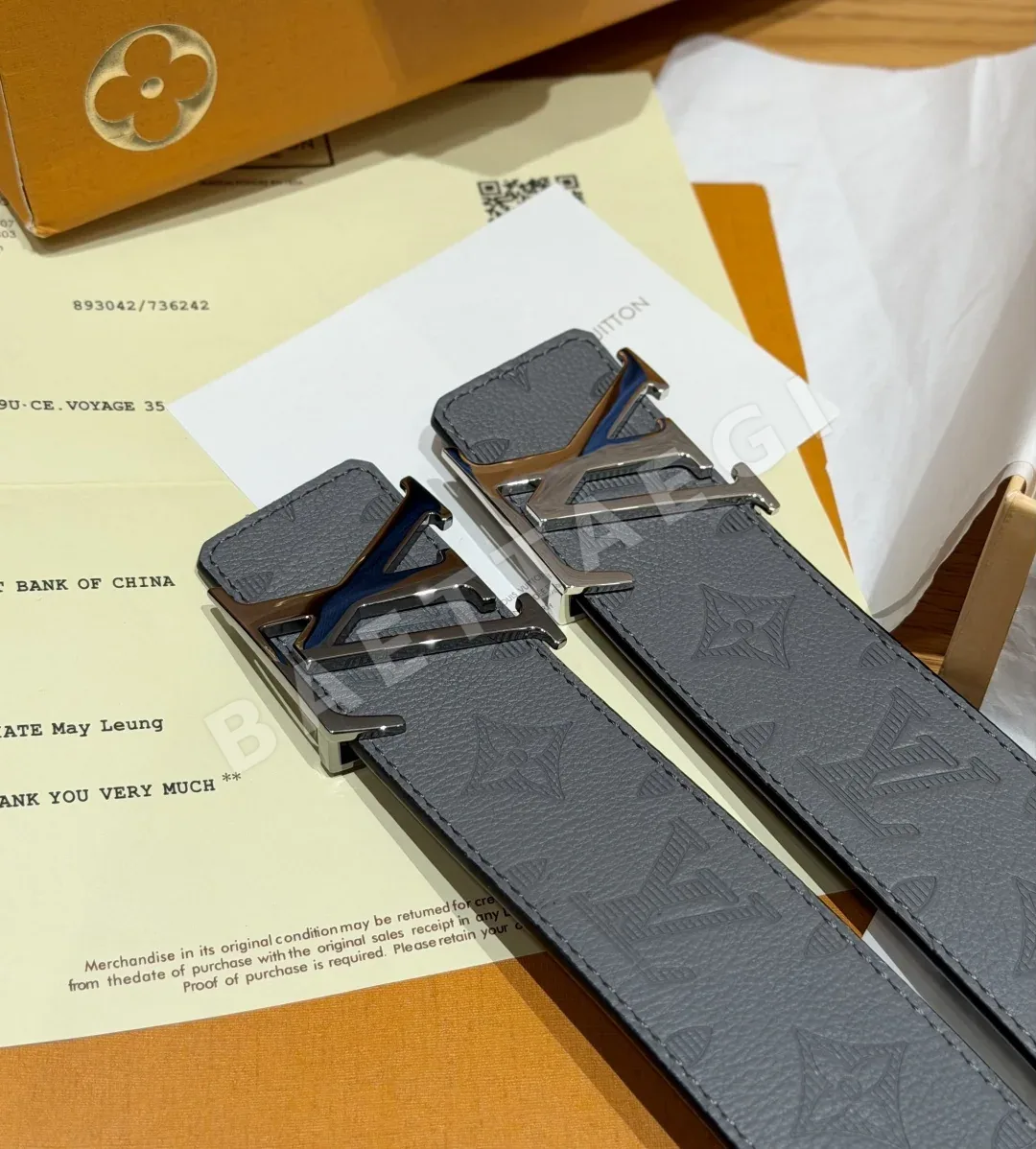 루이비통 샤도우 40mm 리버서블 벨트 상세 이미지 5