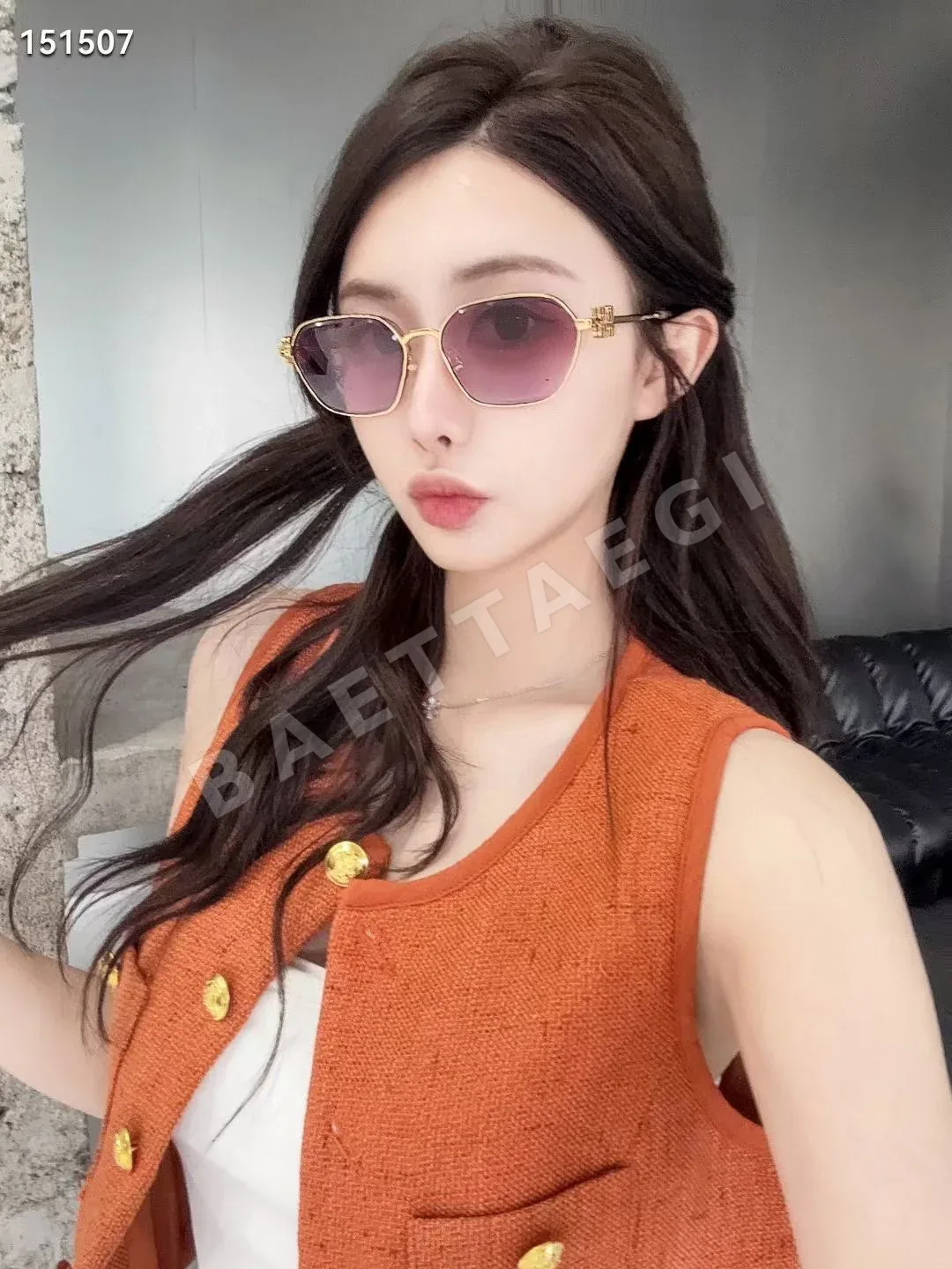 미우미우 MU55 ZS 선글라스 상세 이미지 5