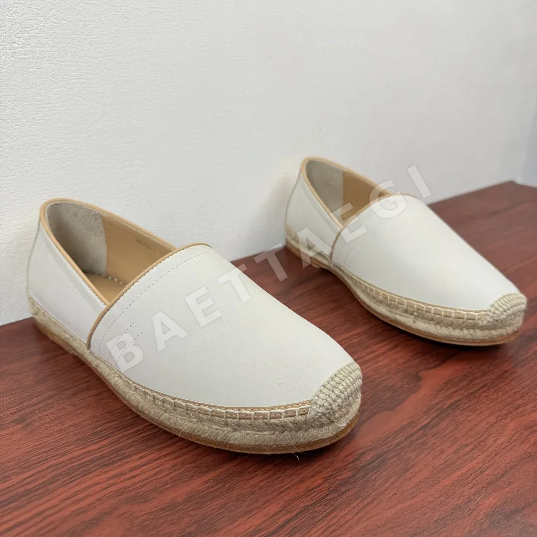 브루넬로쿠치넬리 로퍼 남성 베이지 가죽 상세 이미지 2