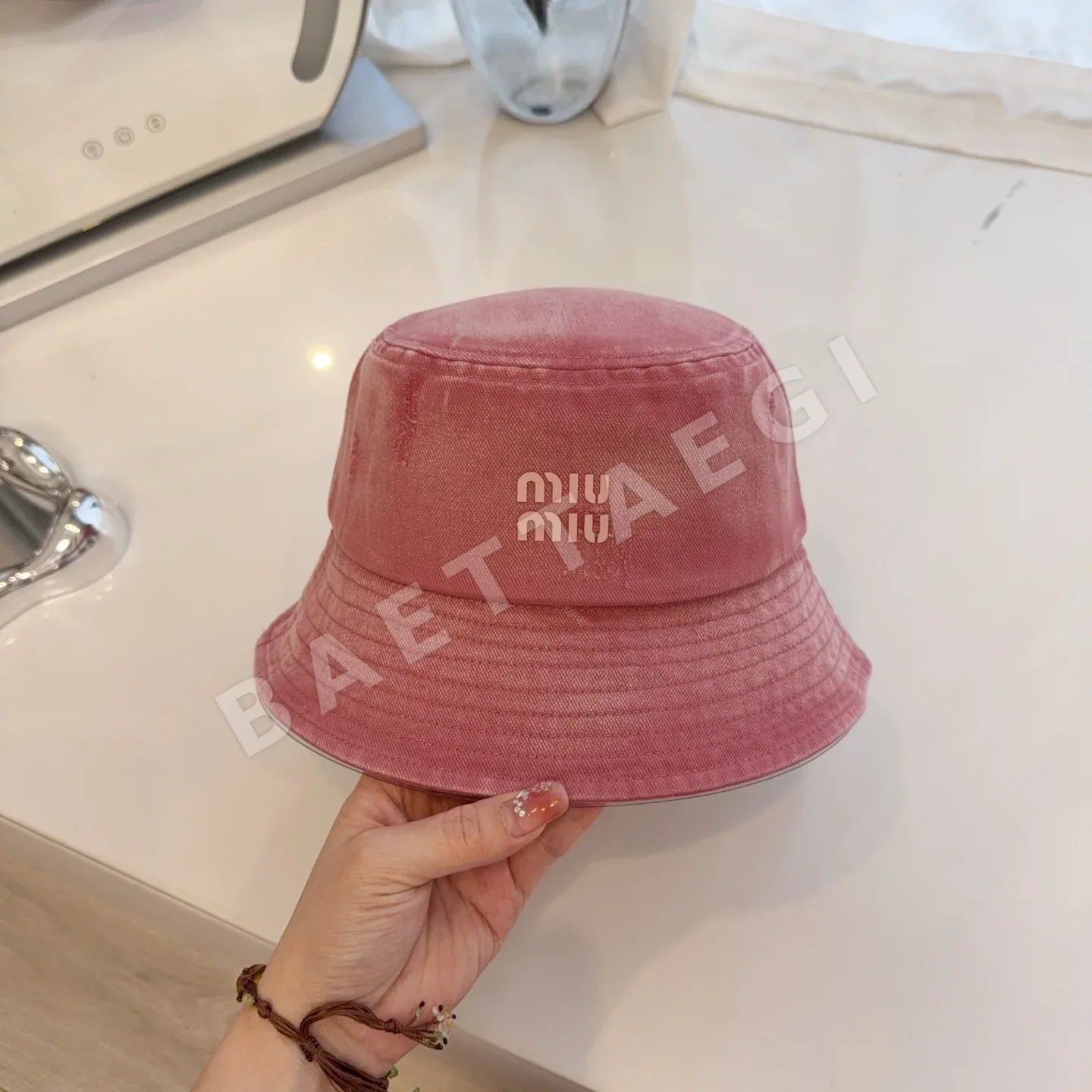 미우미우 모자 80897 Miu Miu Cap 상세 이미지 2