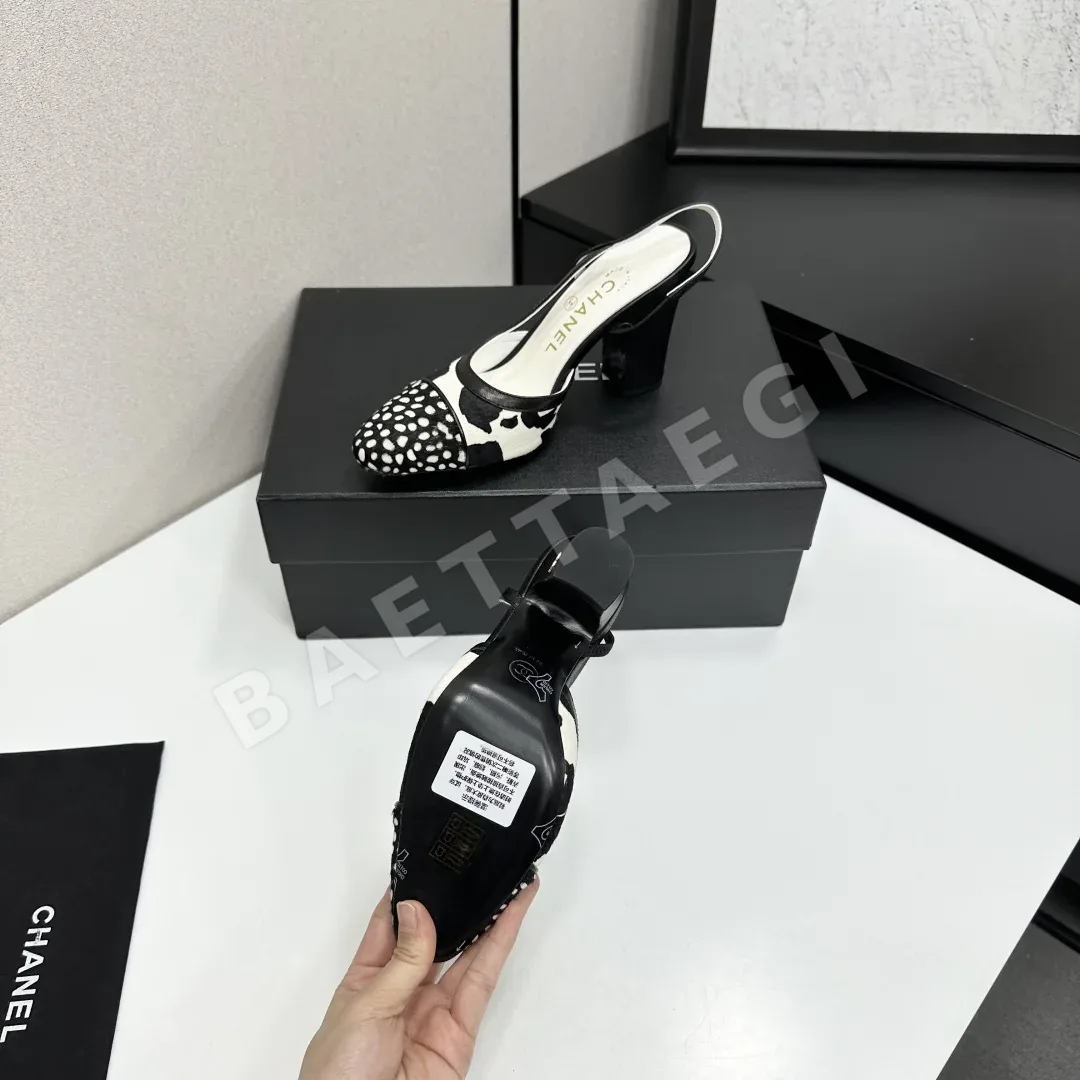 샤넬 클래식 슬링백 샌들 상세 이미지 4