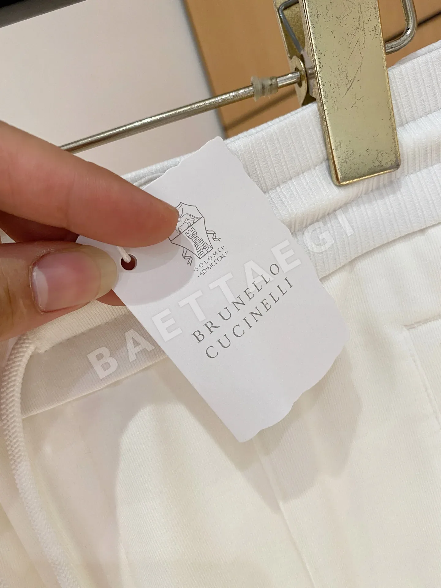 브루넬로쿠치넬리 남성 바지 상세 이미지 5