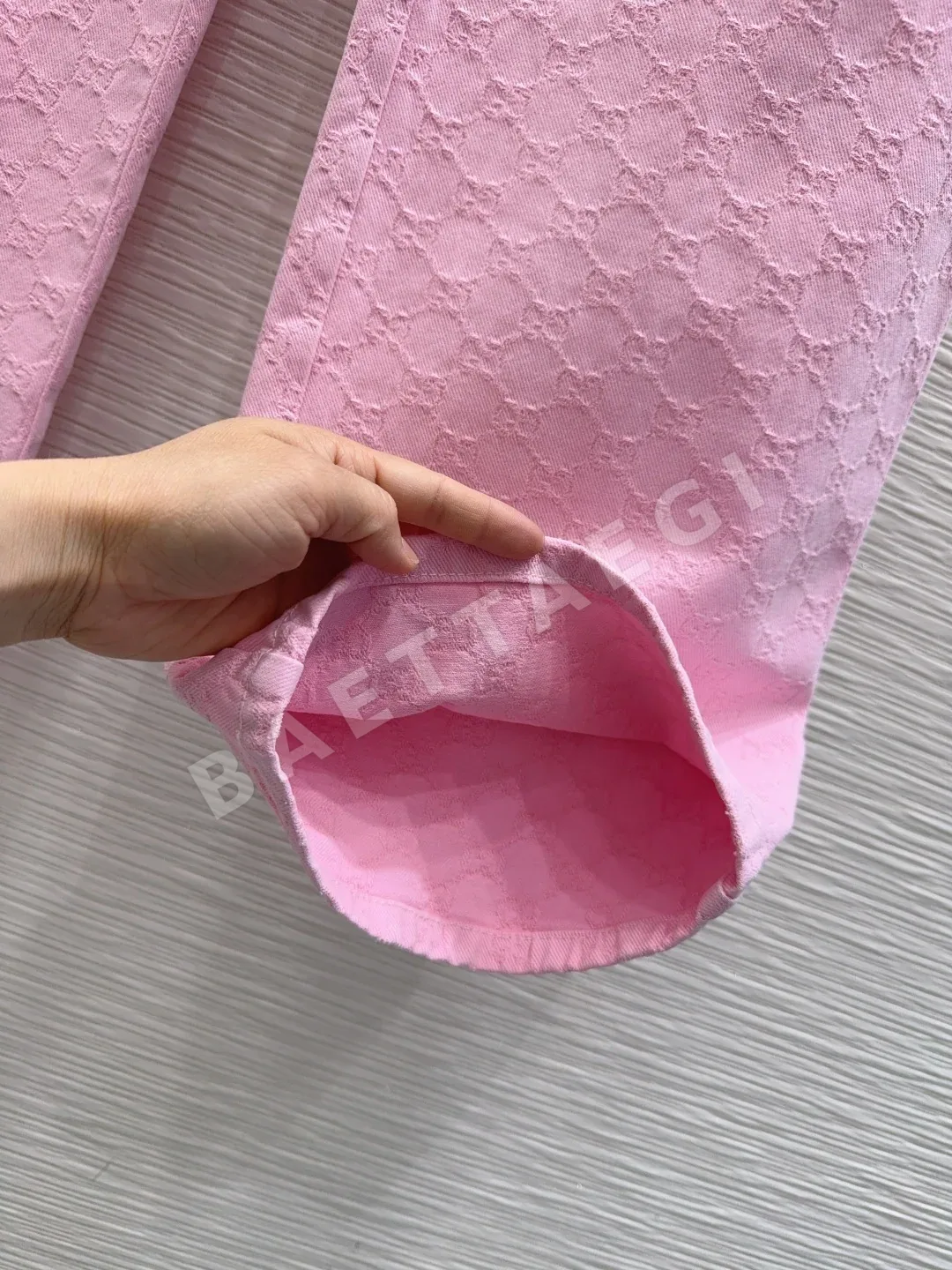 구찌 여성 롱 팬츠 상세 이미지 5