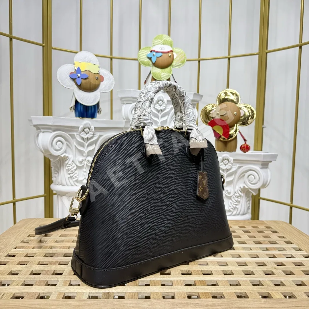 루이비통 알마 MM 에피 가죽 핸드백 M28500 상세 이미지 2