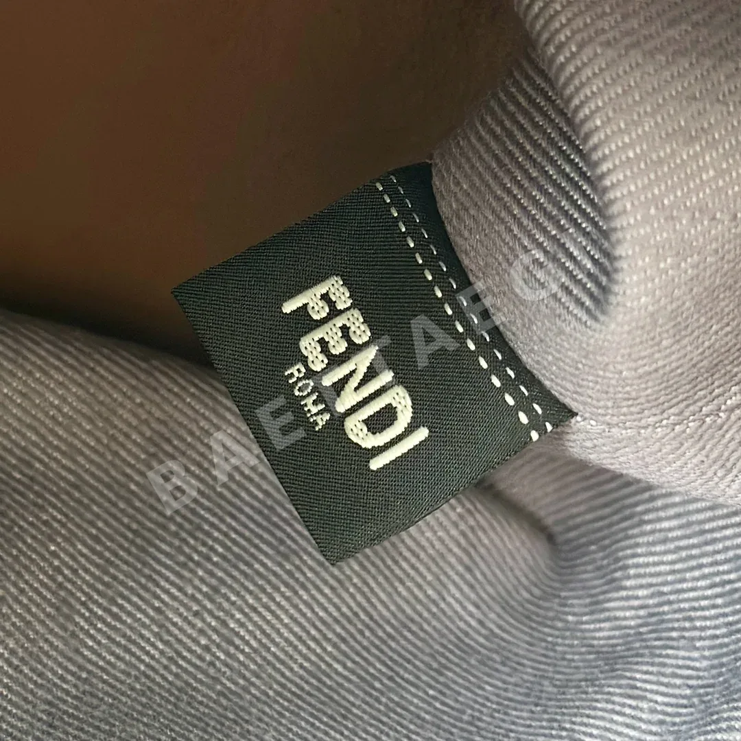 펜디 데님 자카드 보스턴백 8665 BL 상세 이미지 7