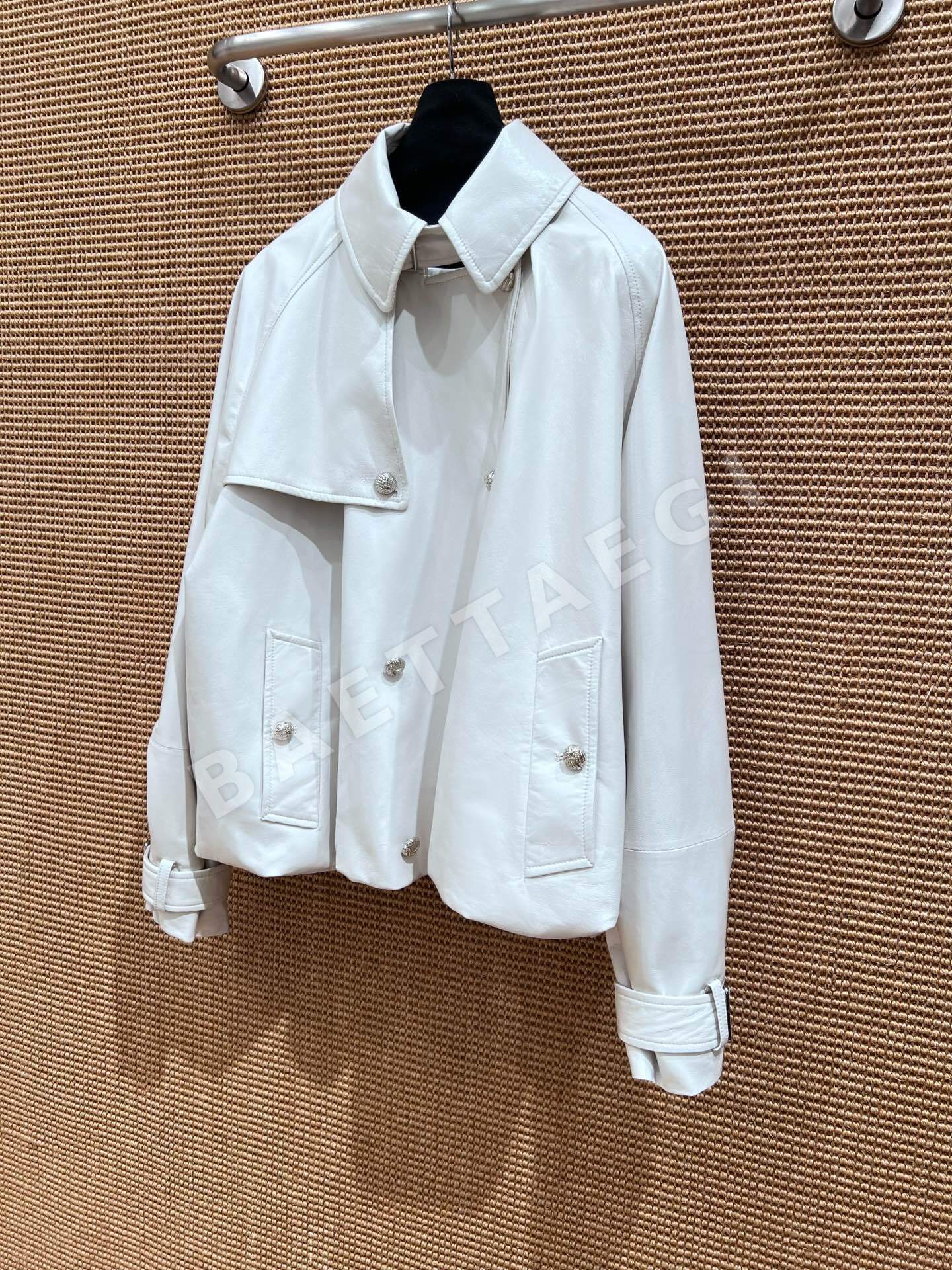 샤넬 램스킨 크롭트 자켓 상세 이미지 3