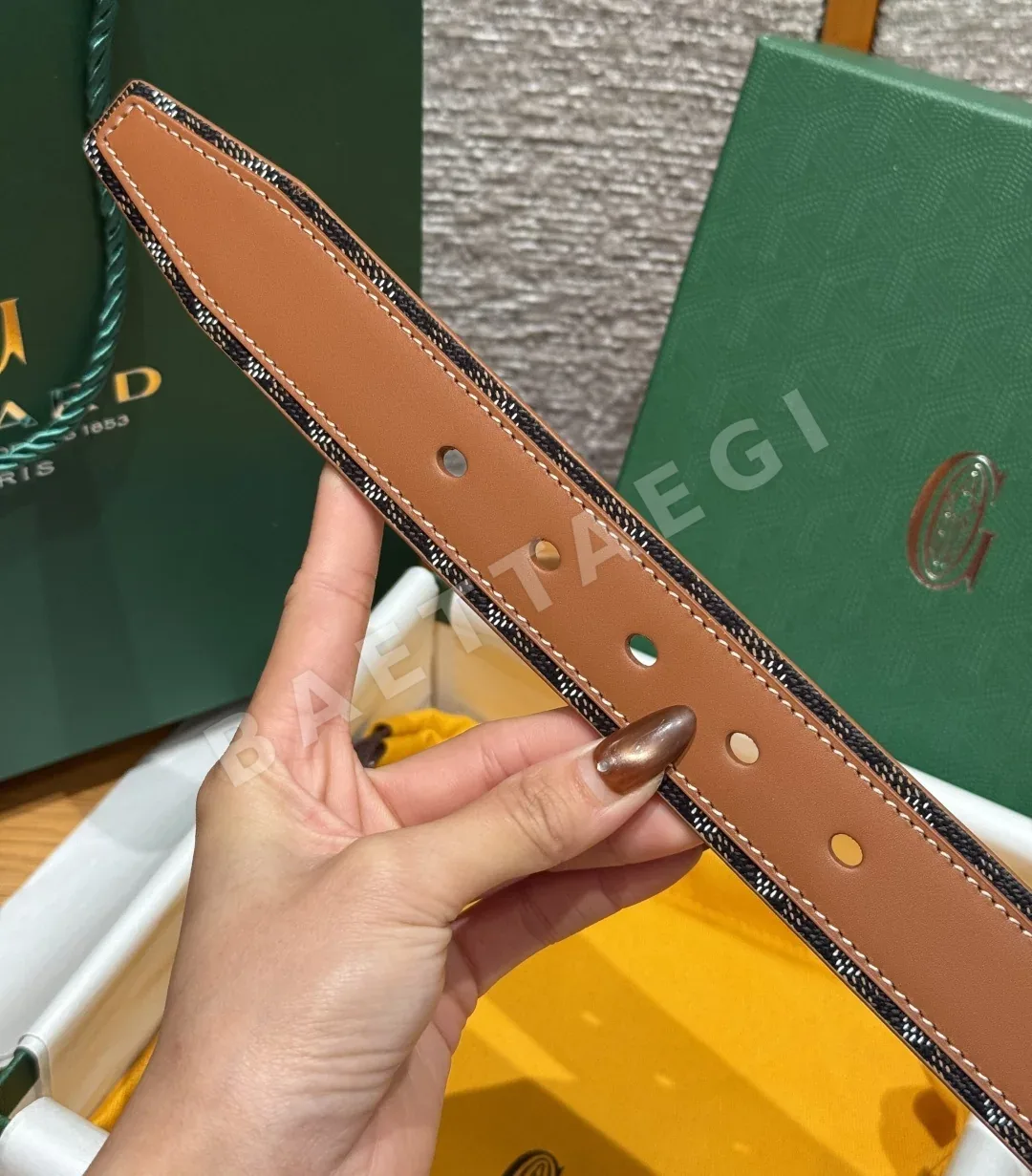 고야드 플로리다 롤러 버클 벨트 상세 이미지 7