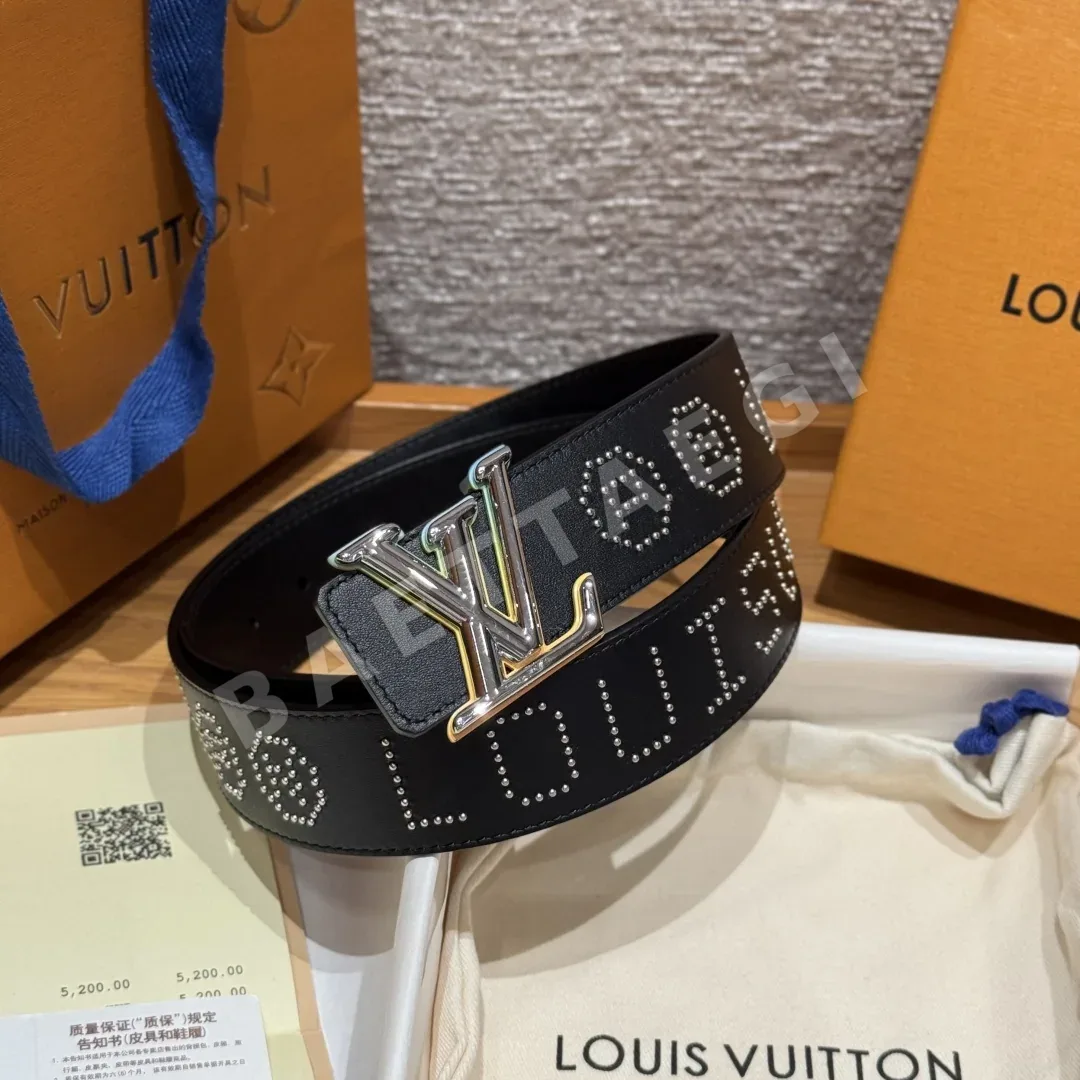 루이비통 로커빌리 스터드 40mm 리버서블 벨트 상세 이미지 2
