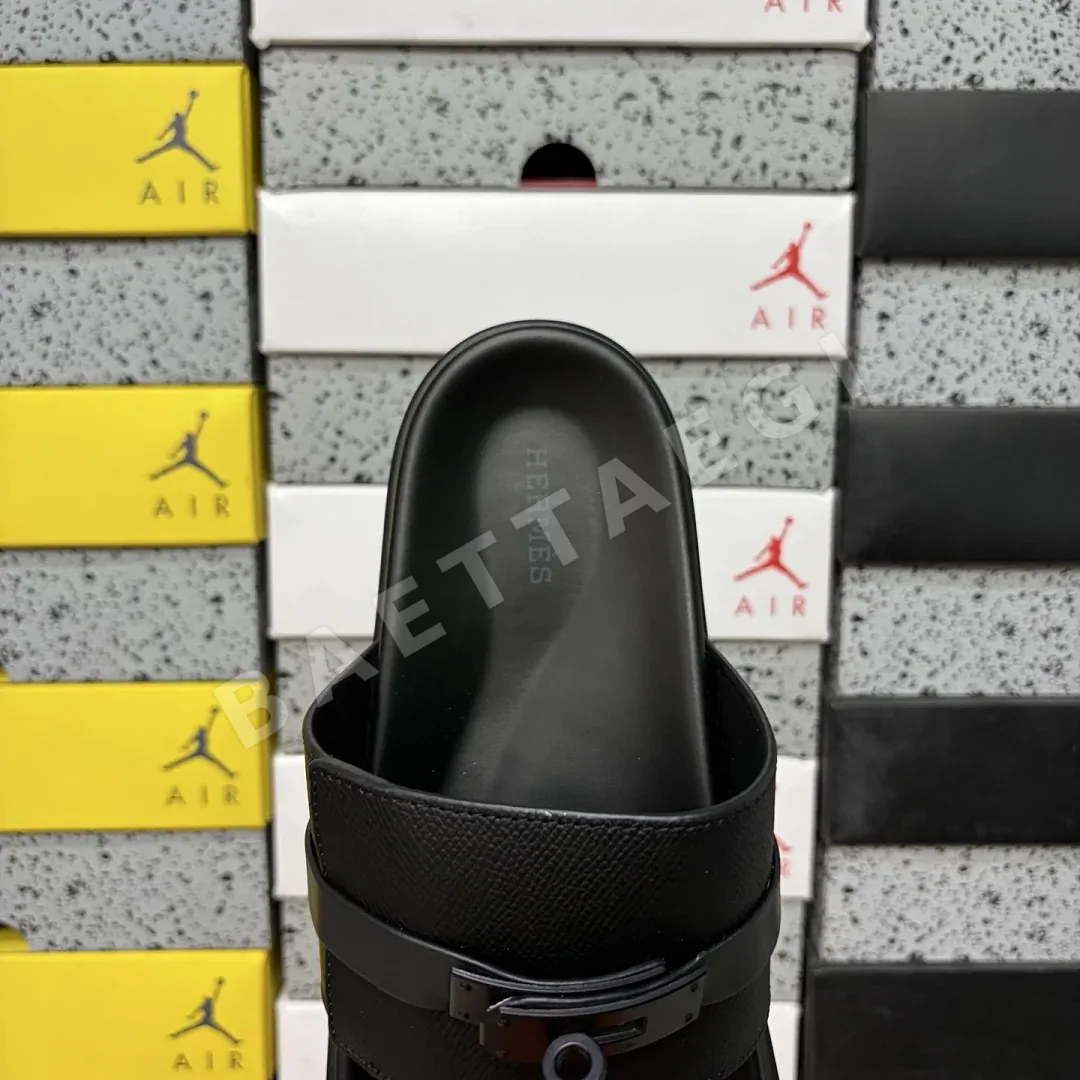 에르메스 [YX] 블랙 205767 Hermes Chypre Sandal 상세 이미지 7