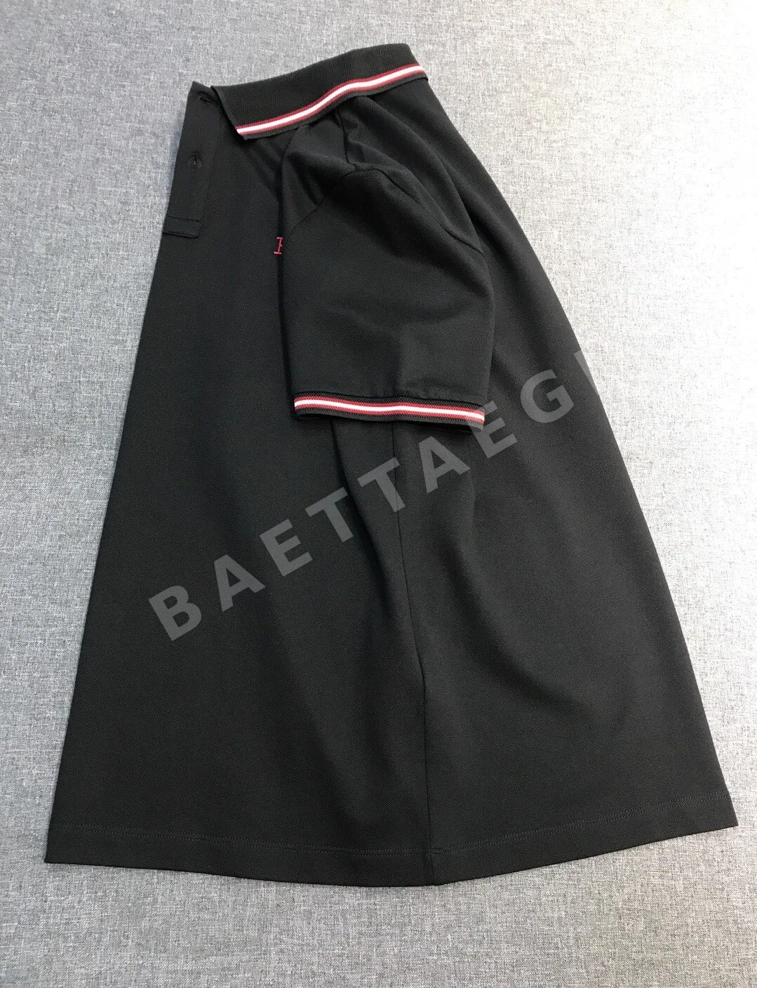 발리 메시 피케 코튼 카라 반팔 셔츠 상세 이미지 2