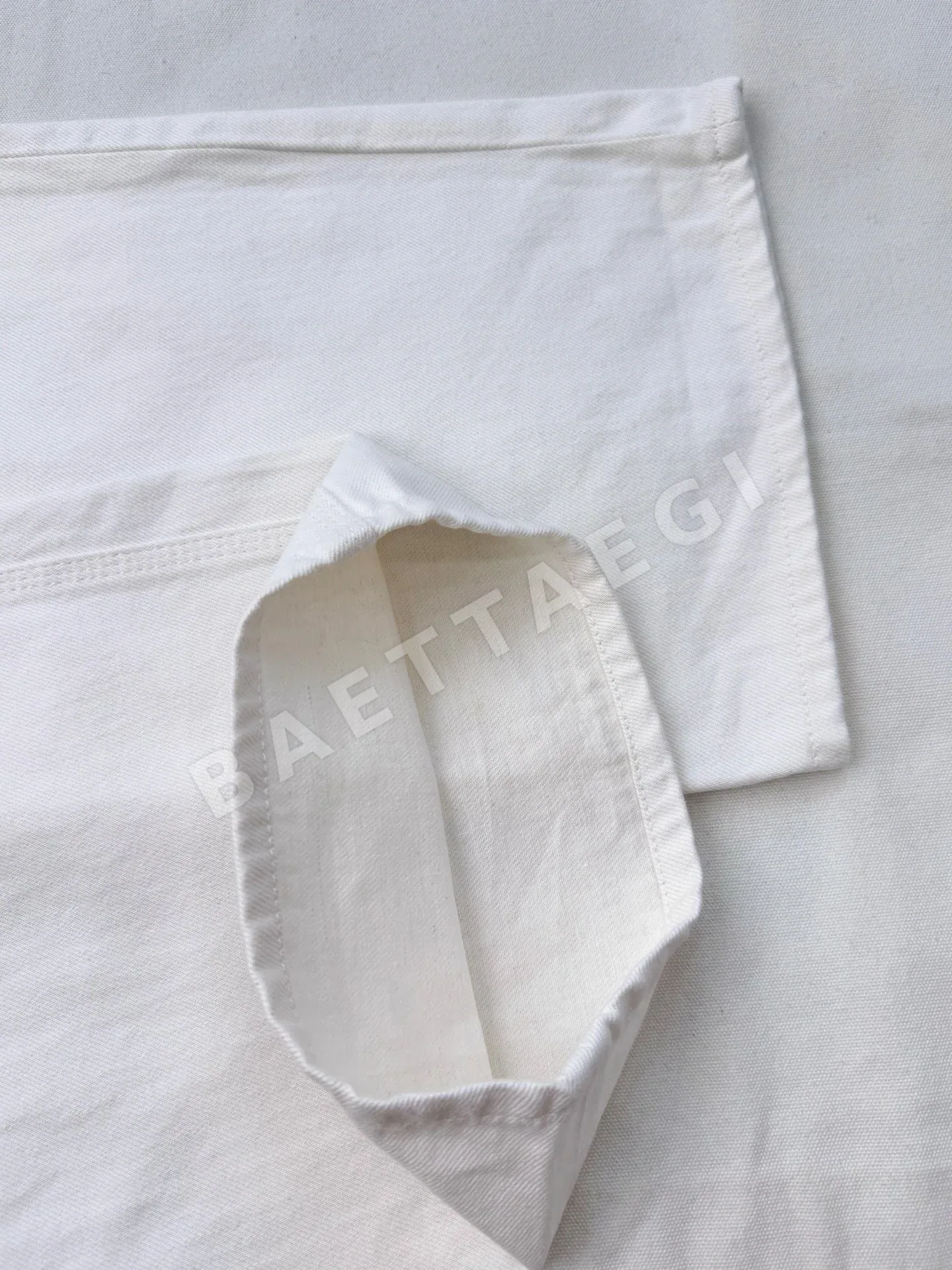샤넬 더블 C 워크웨어 진 바지 상세 이미지 8