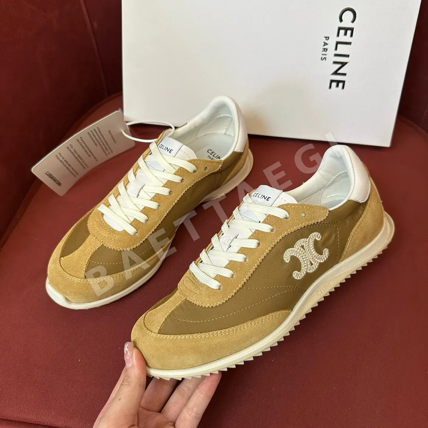 셀린느 스니커즈 캔버스 CR-03 엠보싱 상세 이미지 2