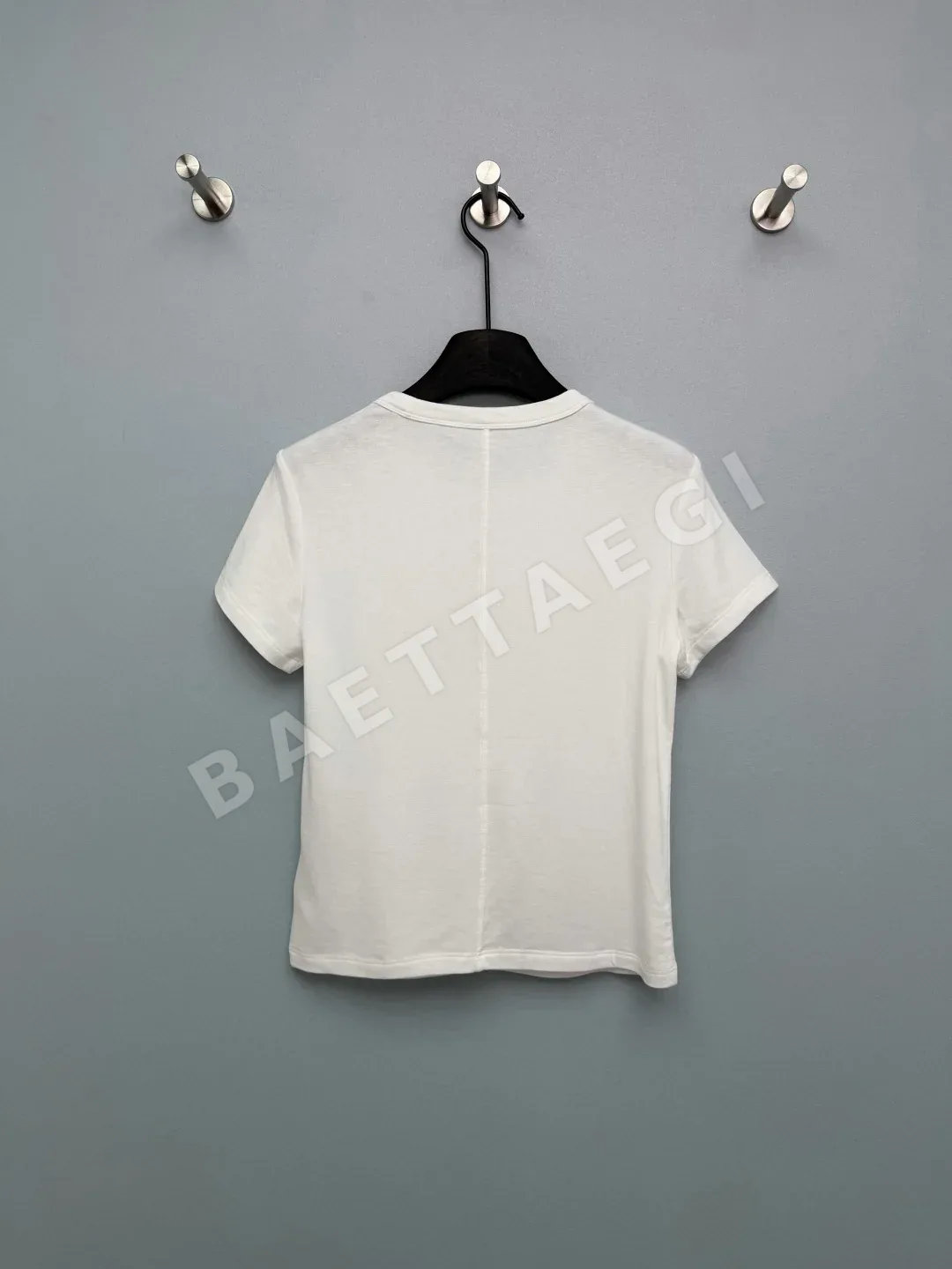 샤넬 제브라 비즈 자수 여성 반팔 티셔츠 상세 이미지 8