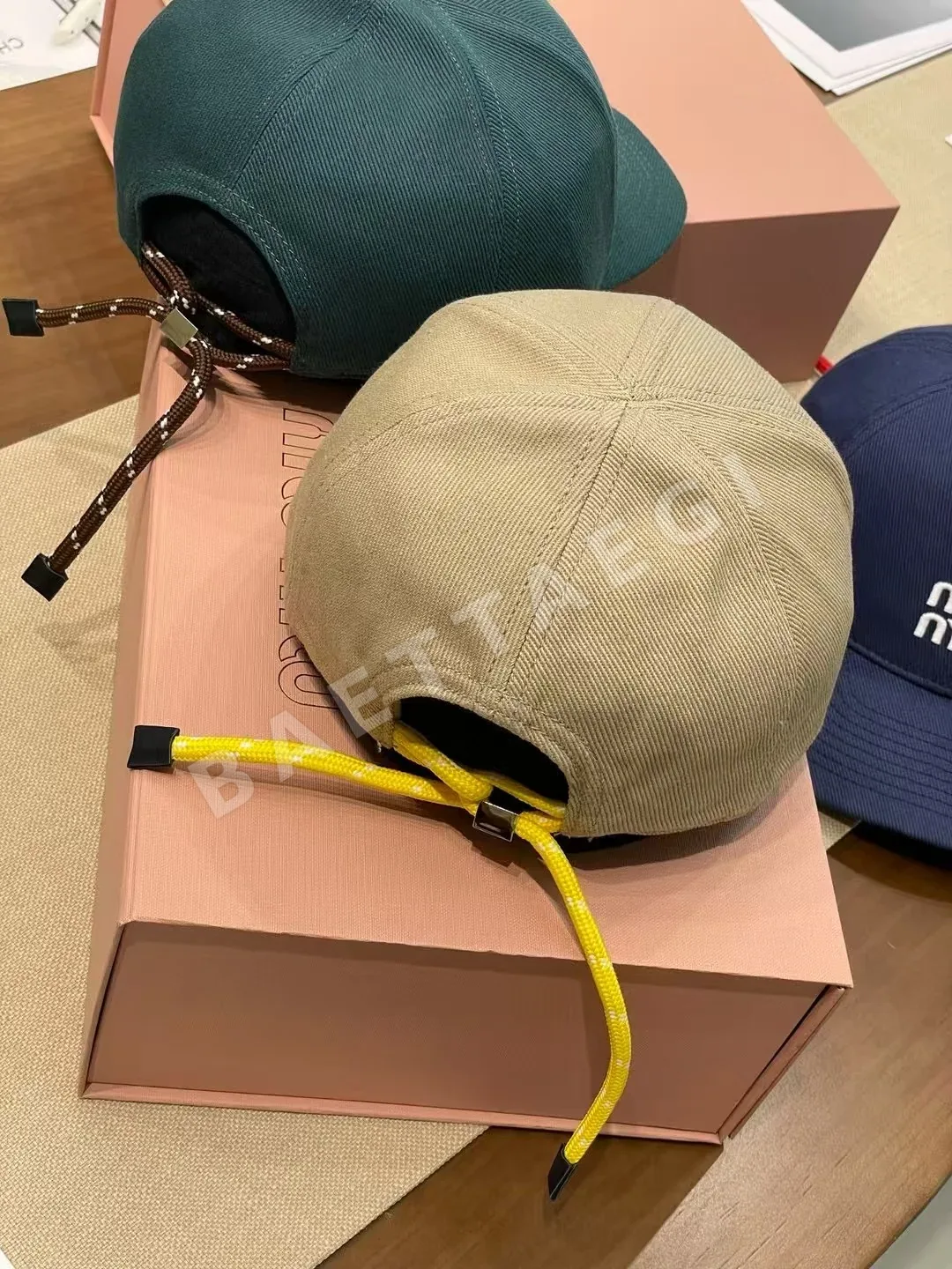 미우미우 모자 80865 Miu Miu Cap 상세 이미지 8