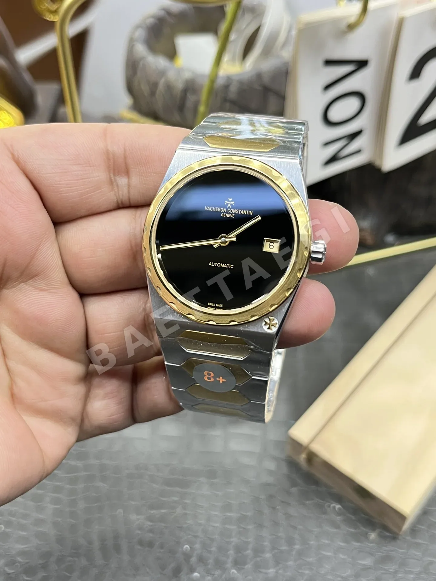 바쉐론콘스탄틴 바쉐론 콘스탄틴 히스토릭 222 2 핸즈 자동 8+ 공장 레플리카 43588 Vacheron Constantin 상세 이미지 2