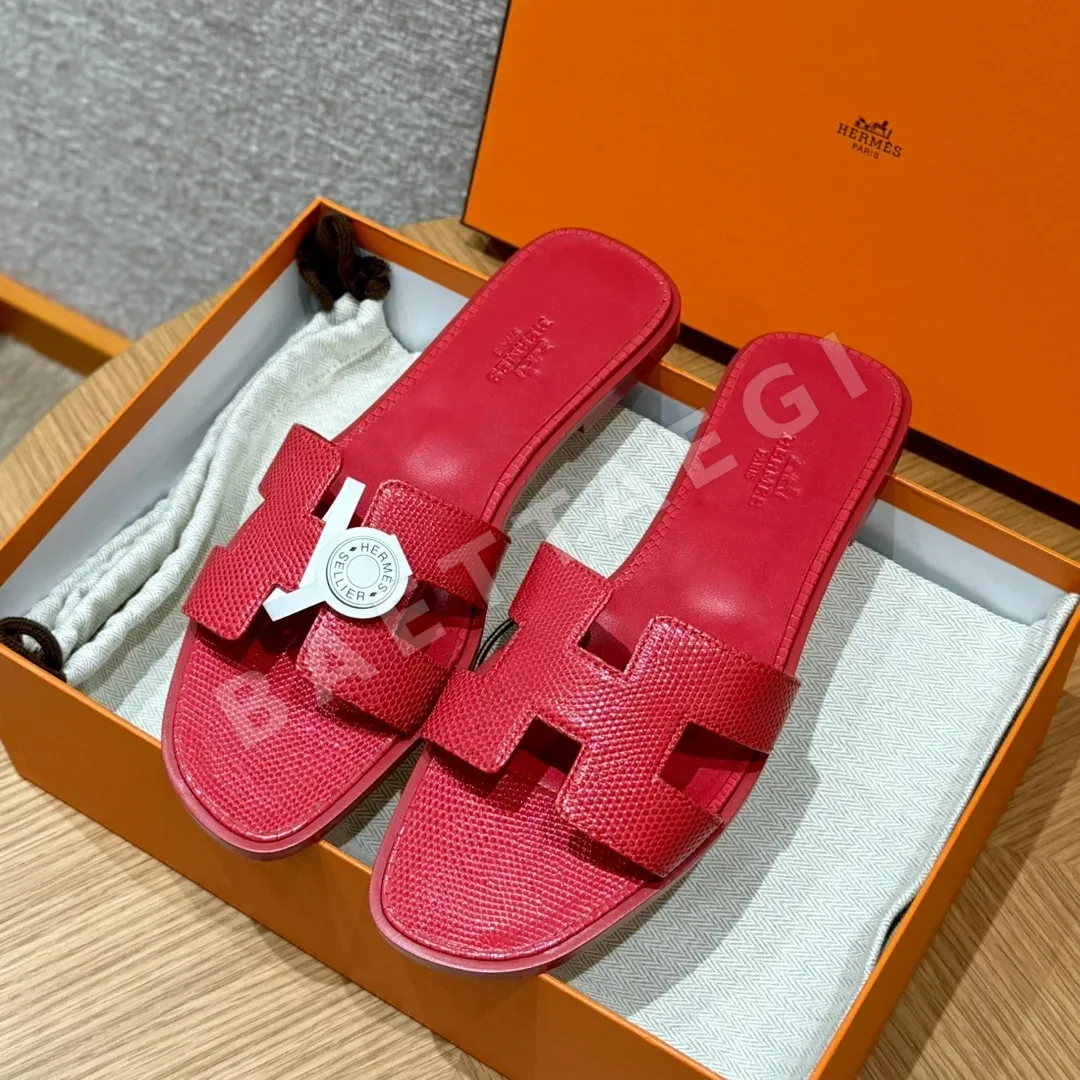 에르메스 오란 도마뱀 가죽 샌들 상세 이미지 8