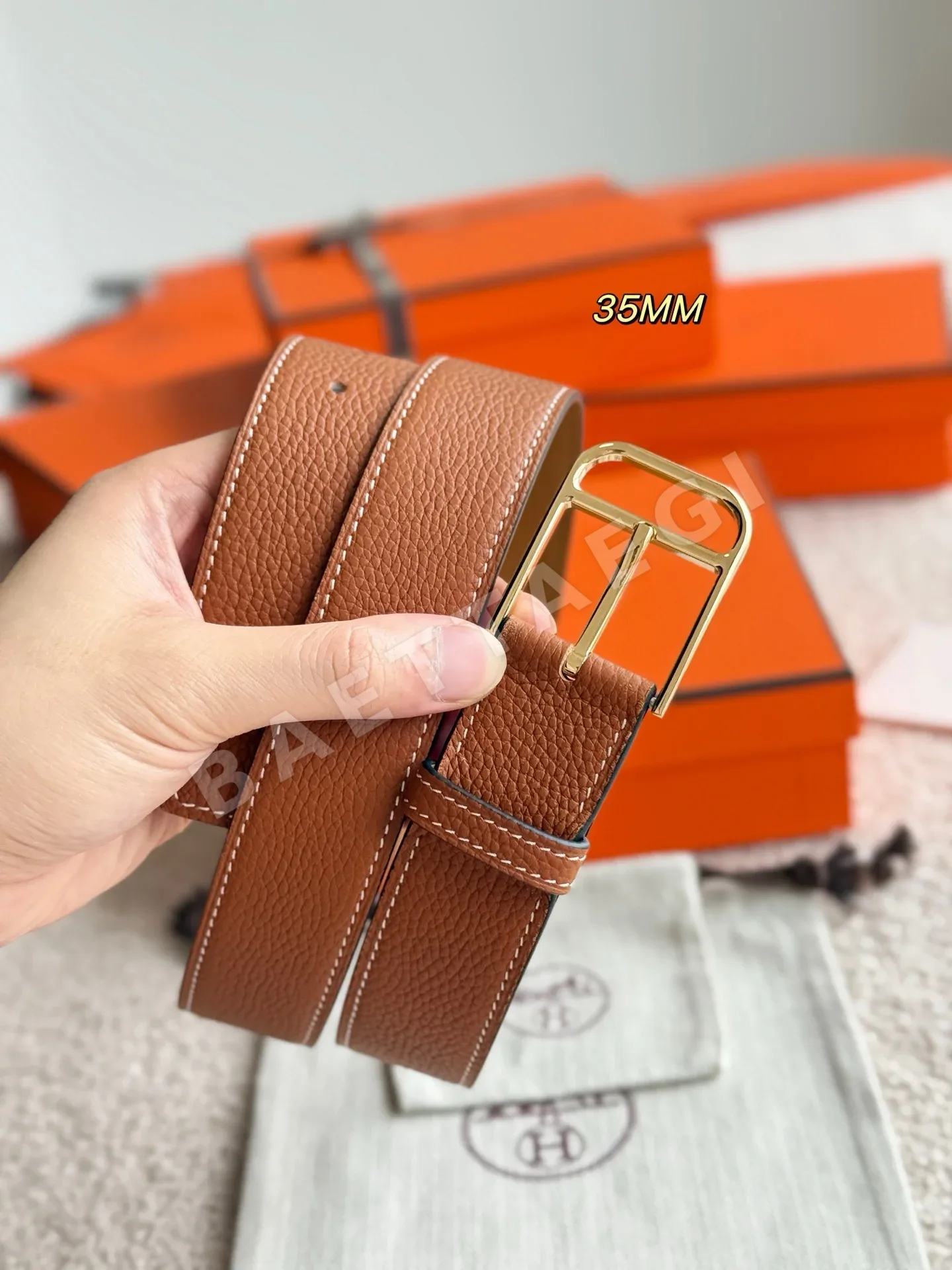 에르메스 로만 벨트 상세 이미지 7