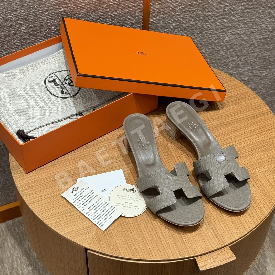에르메스 185 오아시스 하이힐 샌들 8298