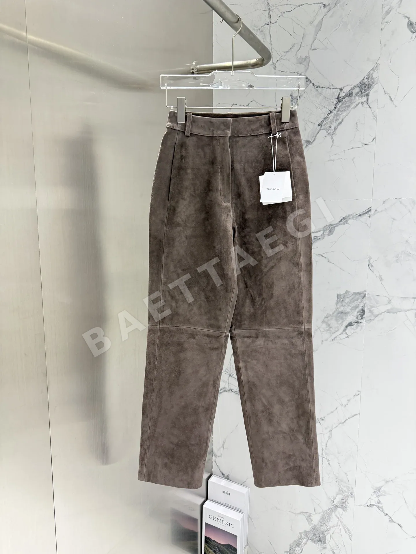 더로우 가죽 여성 바지 206009