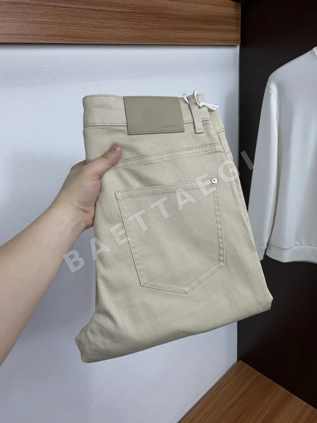 브리오니 스트레이트 레그 진 남성 바지 207606