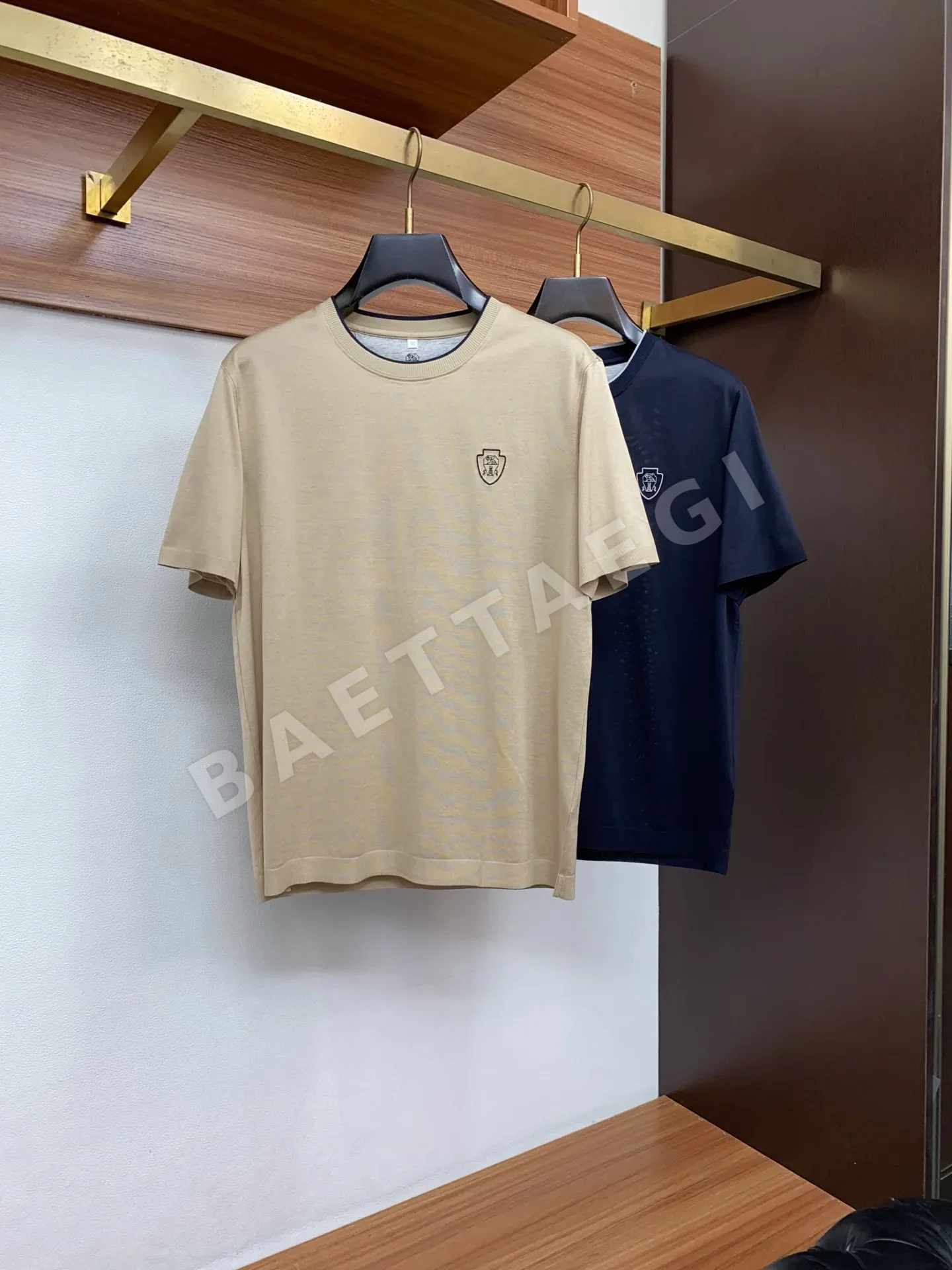 브루넬로쿠치넬리 남성 크루넥 반팔 티셔츠 상세 이미지 9